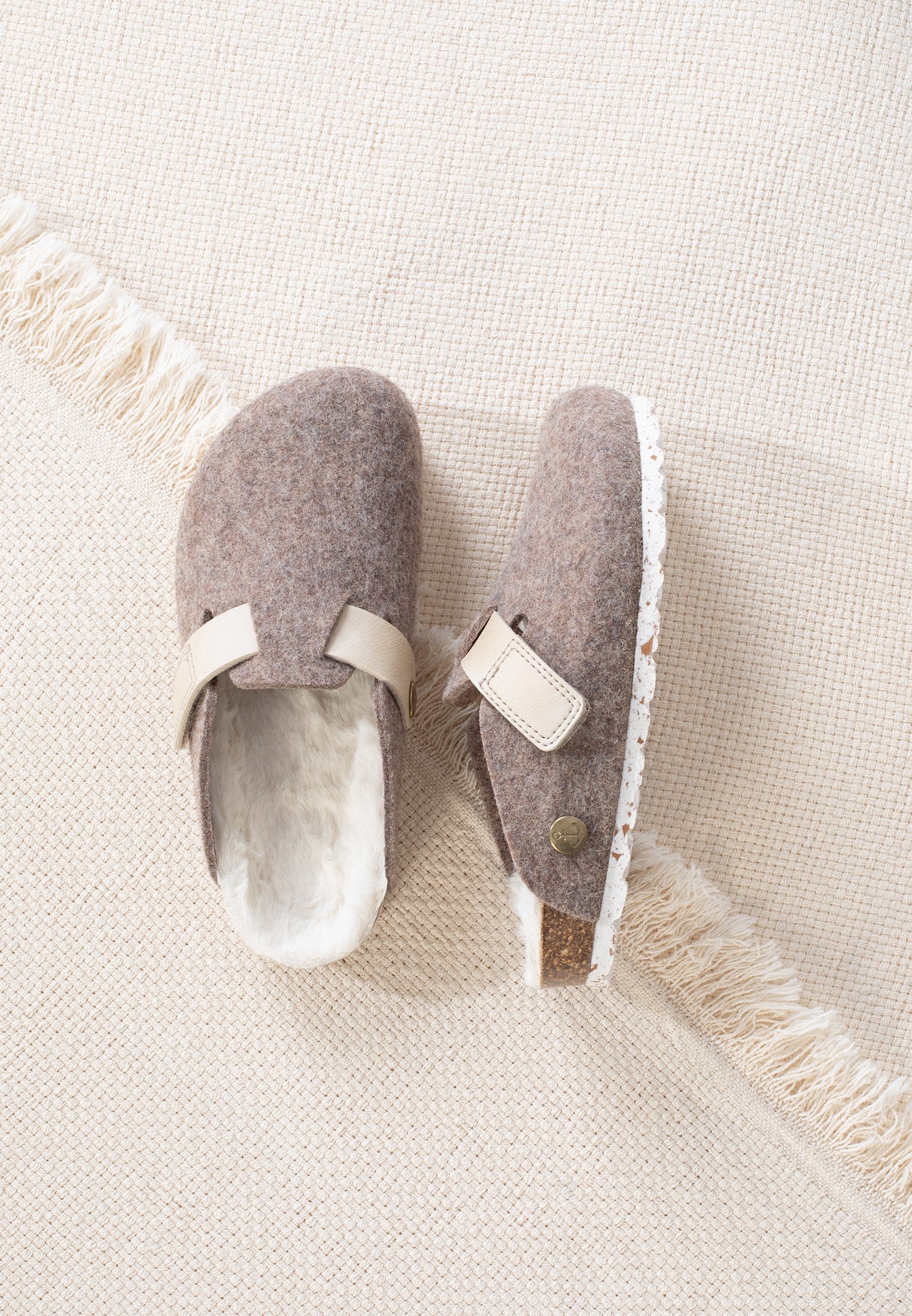 Savoie Taupe Clogs