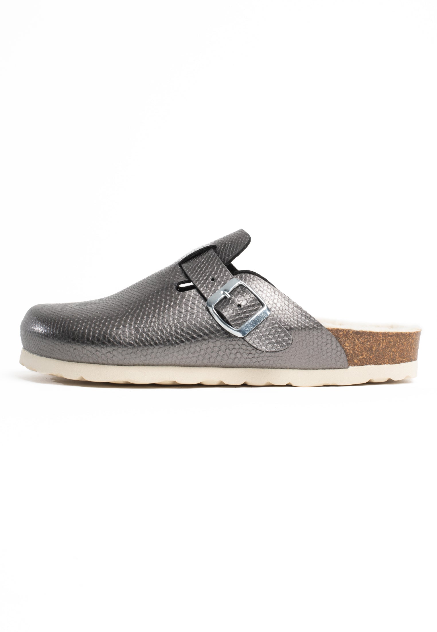 Moke Silver Clogs