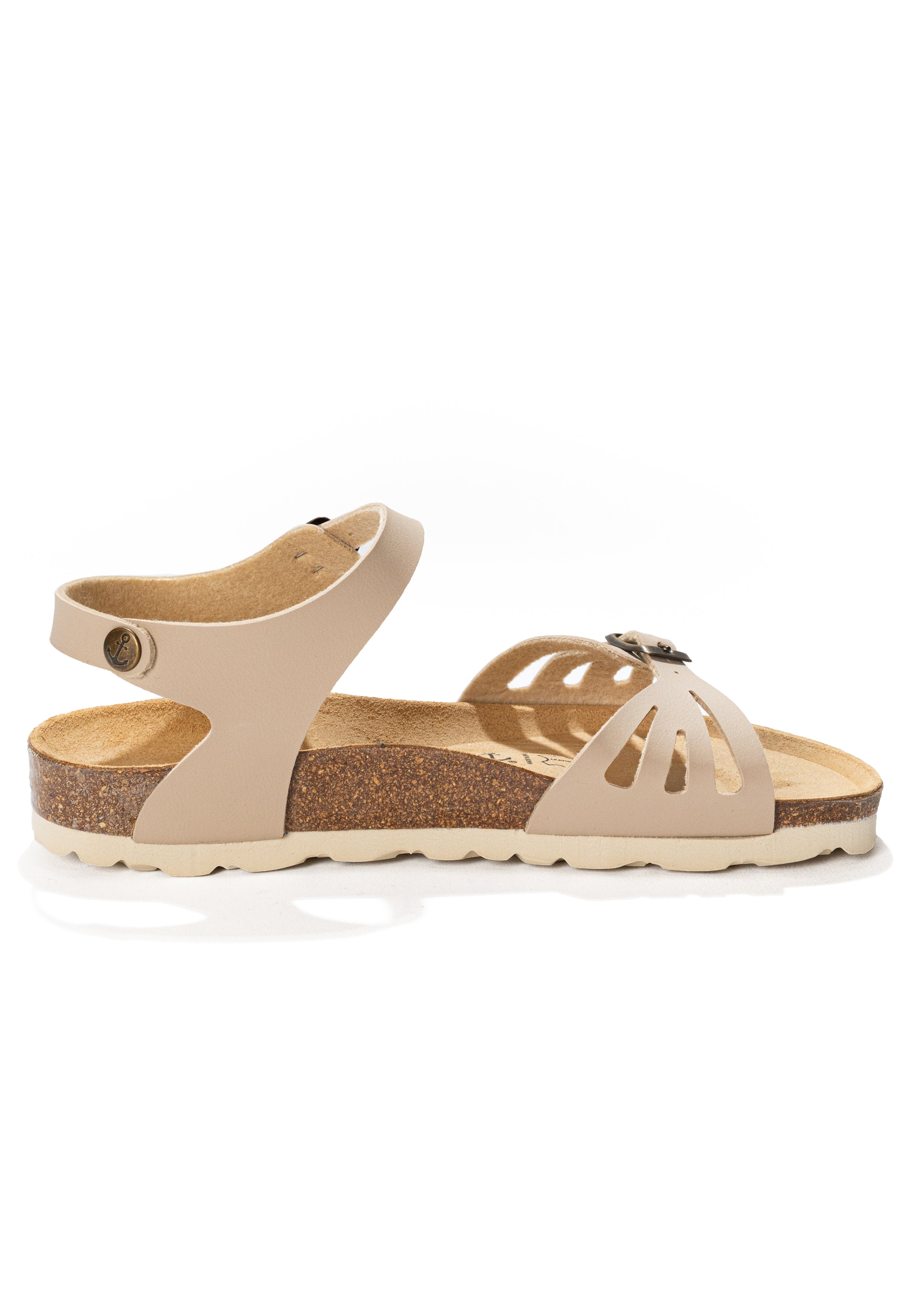 Sandales Eos Camel Multi-Brides