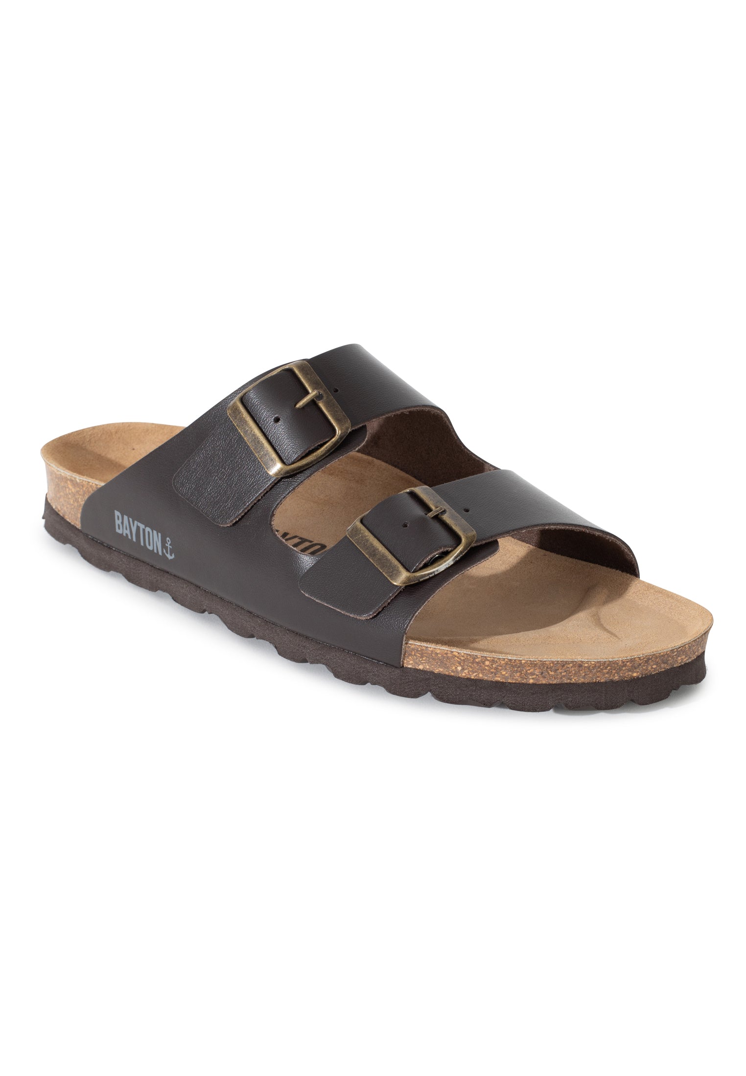 Atlas 2 Straps Dark Brown Sandals