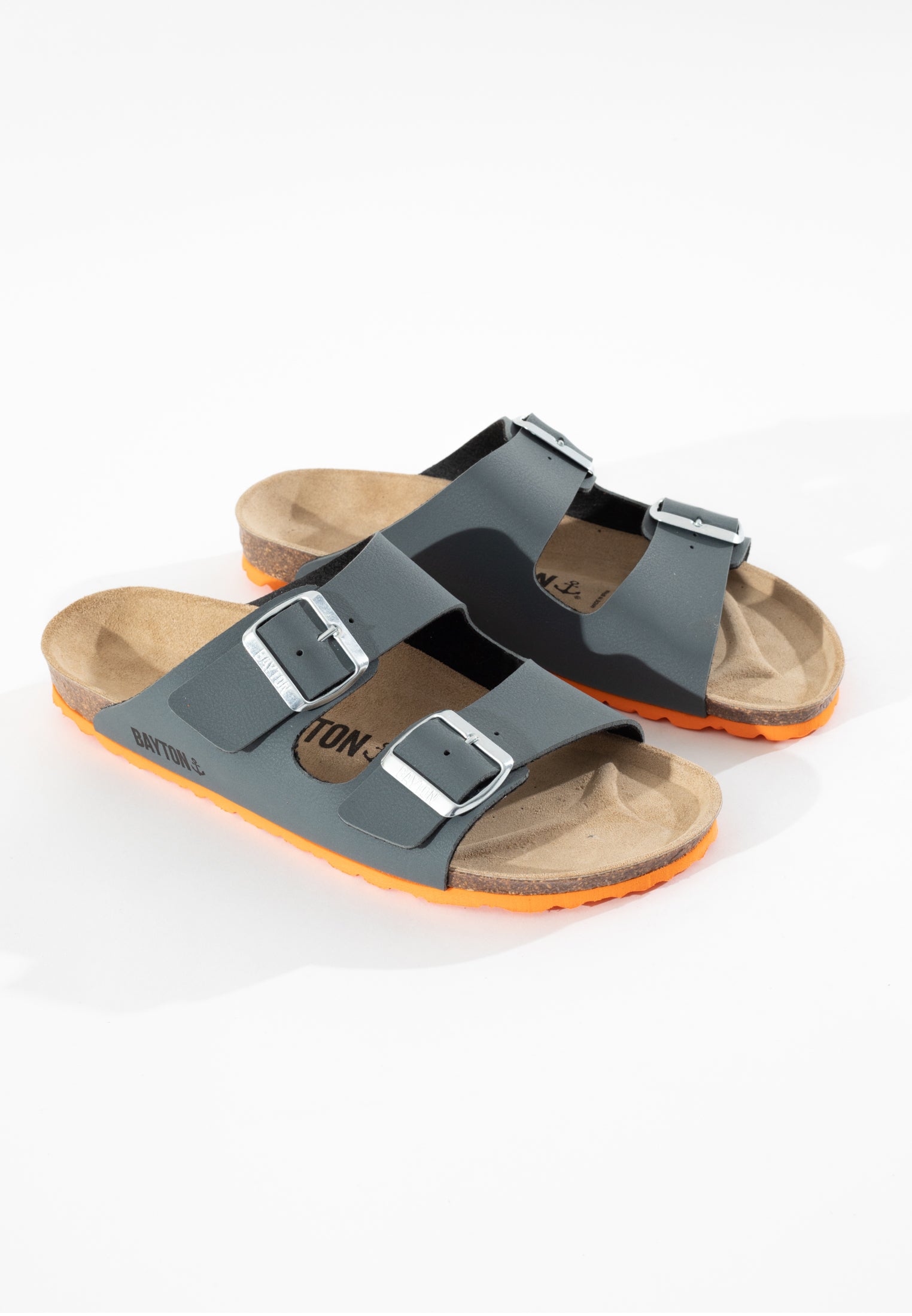 Atlas Anthracite Sandals