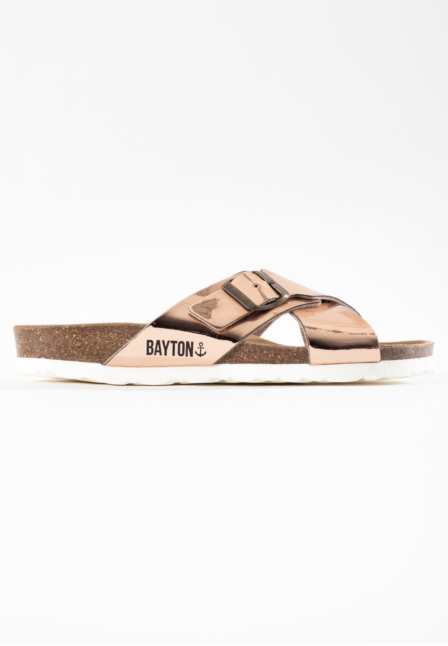 Era Rose Gold 2 Strap Sandals