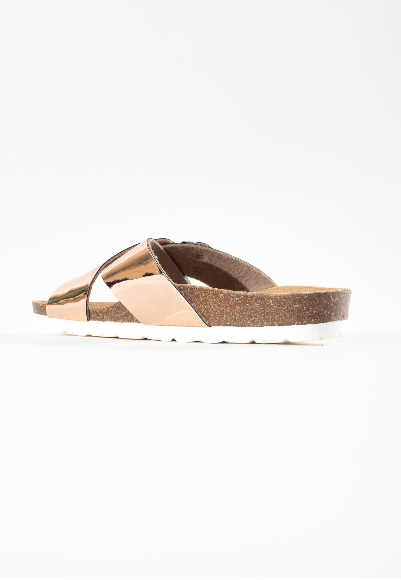 Era Rose Gold 2 Strap Sandals