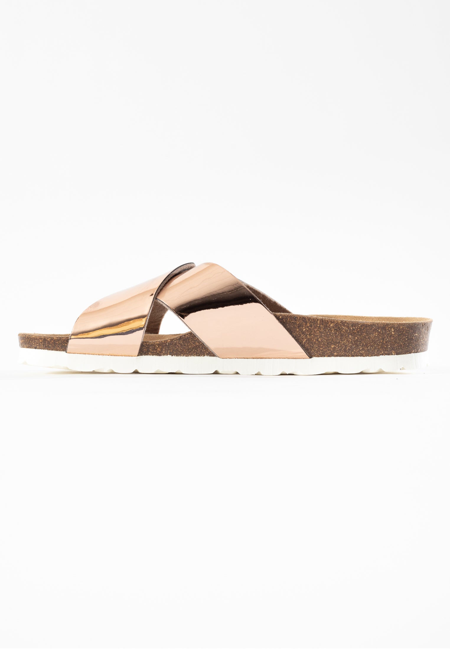 Era Rose Gold 2 Strap Sandals