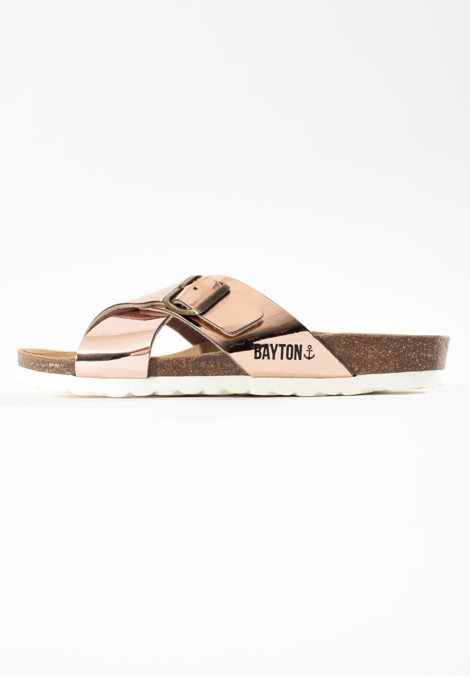 Era Rose Gold 2 Strap Sandals