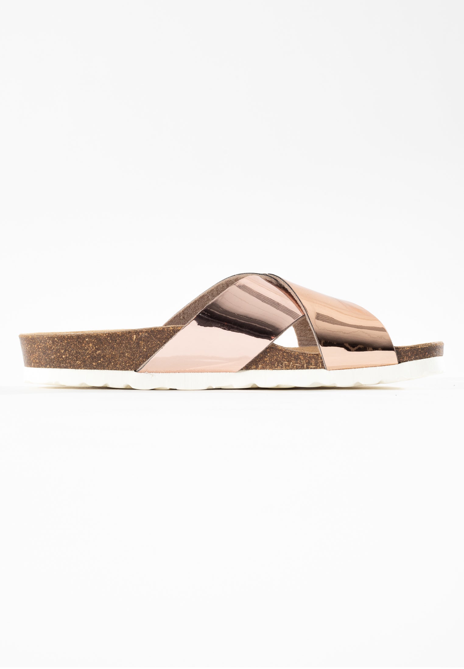 Era Rose Gold 2 Strap Sandals