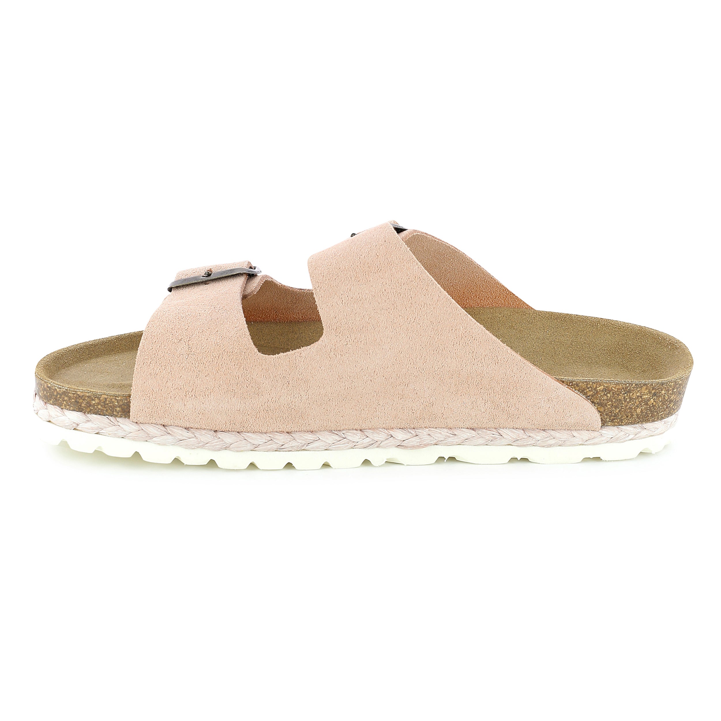 Sandalias Benalla 2 Tiras Rosa Claro