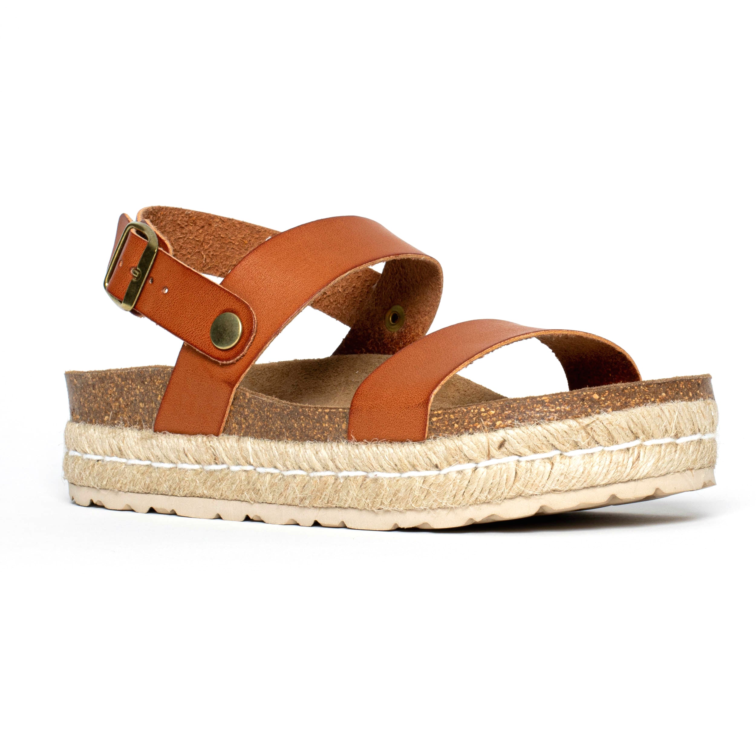 Sandalias con plataforma Whyalla Bronceado