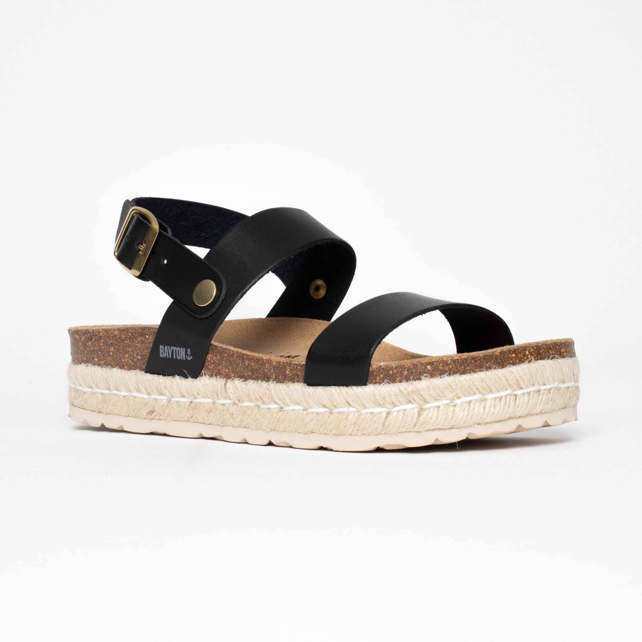 Sandalias Plataforma Whyalla Negro