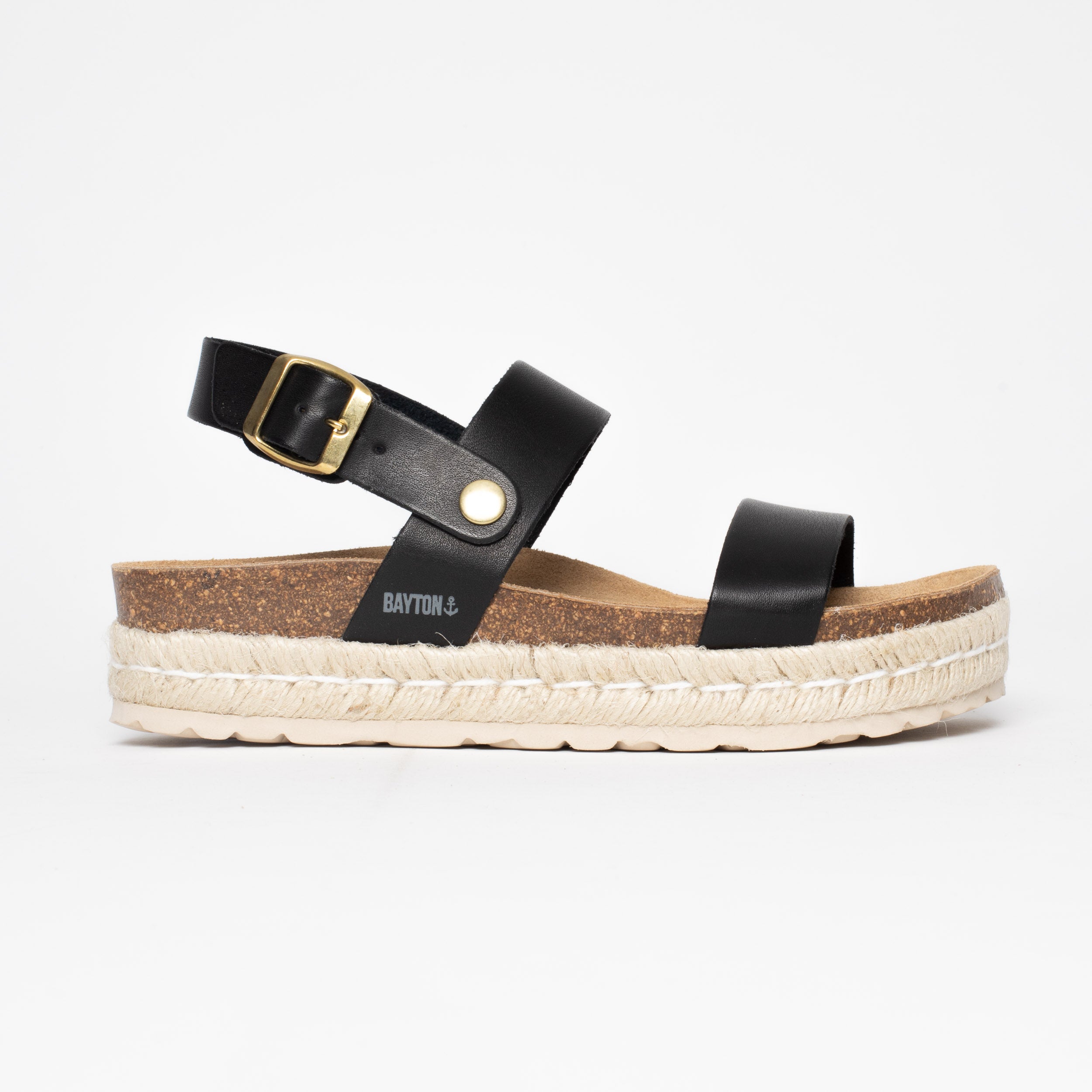 Sandalias Plataforma Whyalla Negro