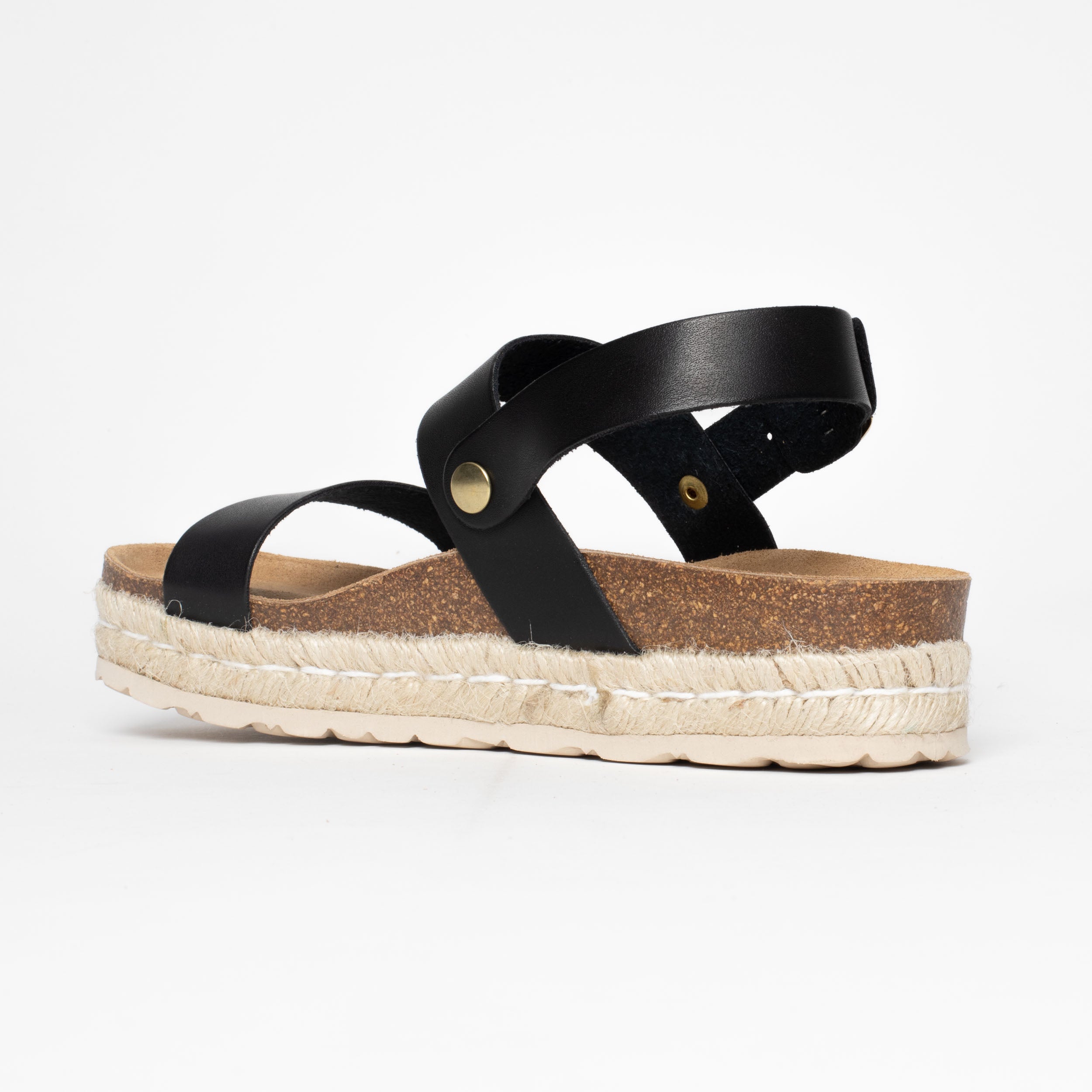 Sandalias Plataforma Whyalla Negro