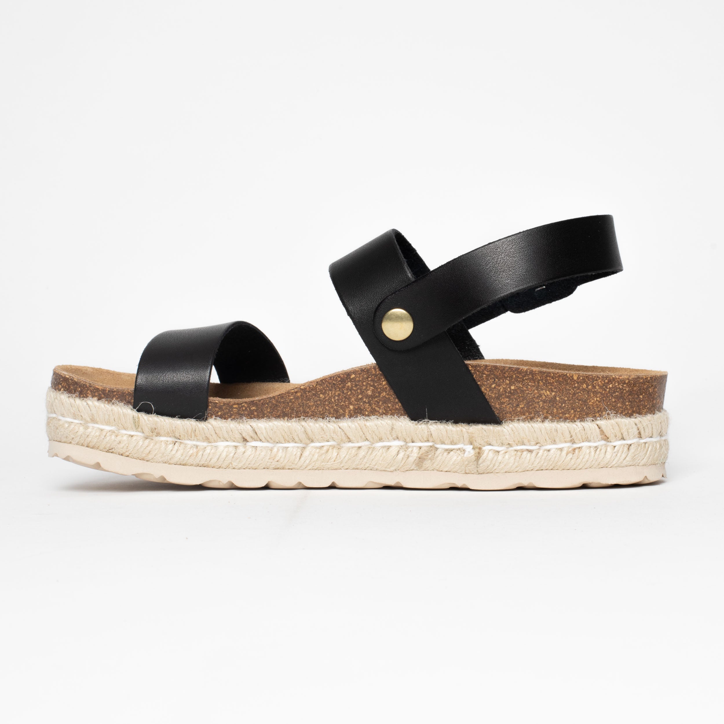 Sandalias Plataforma Whyalla Negro