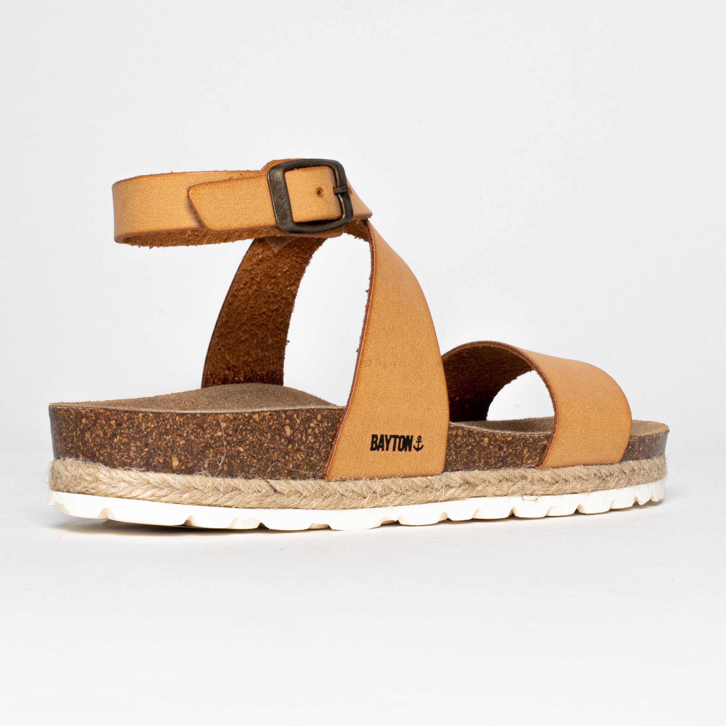 Karratha Tan Multi-Strap Sandals