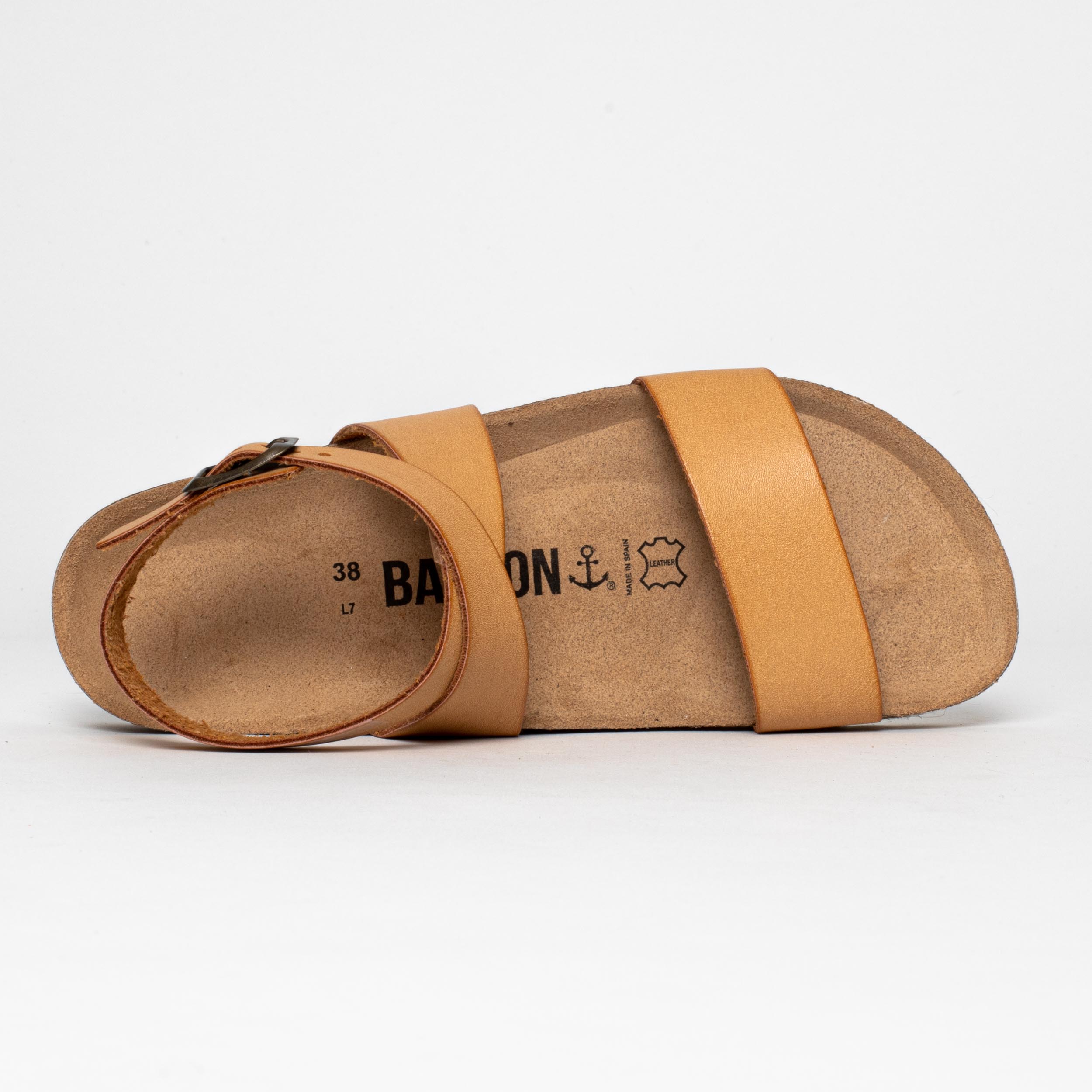 Karratha Tan Multi-Strap Sandals