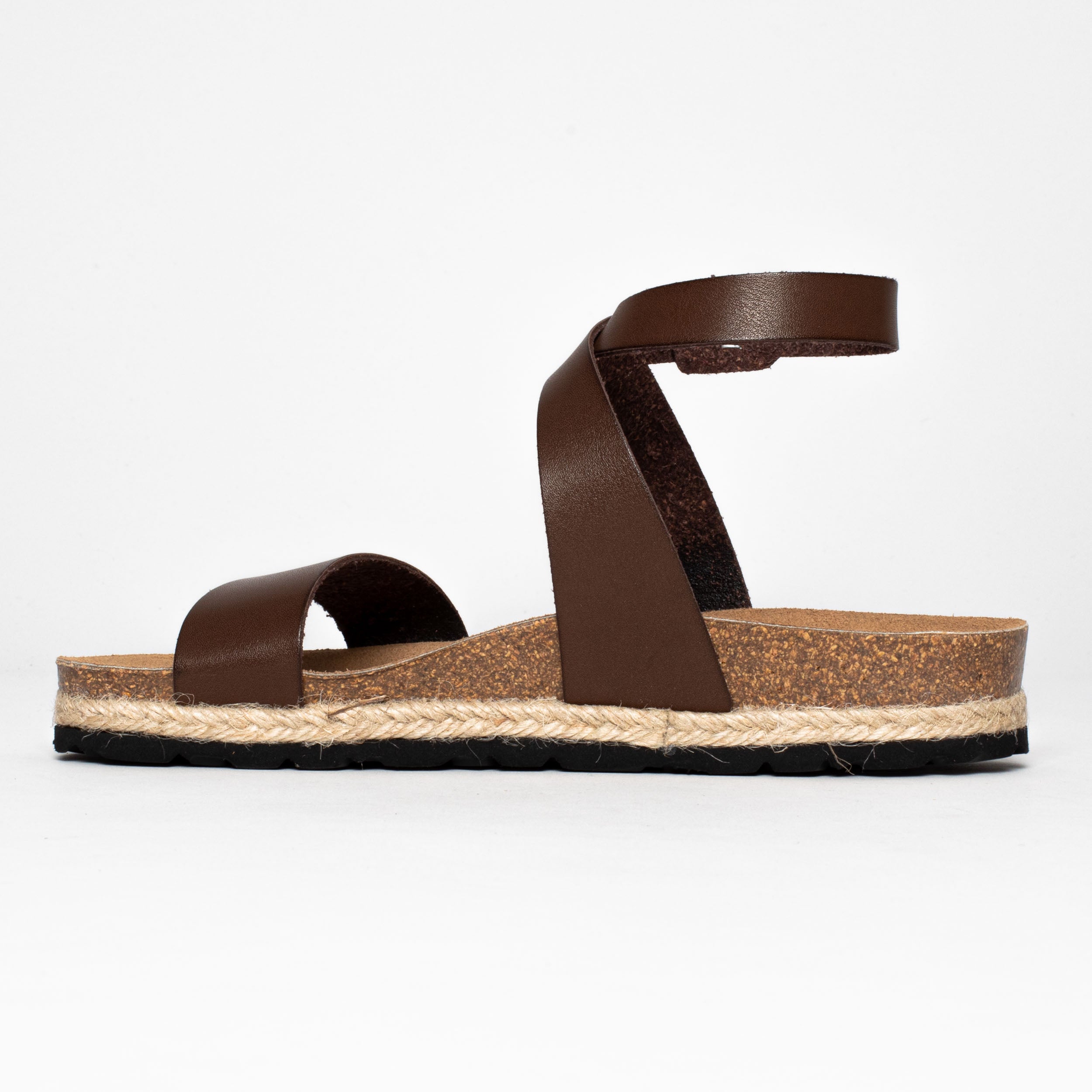 Karratha Brown Multi-Strap Sandals