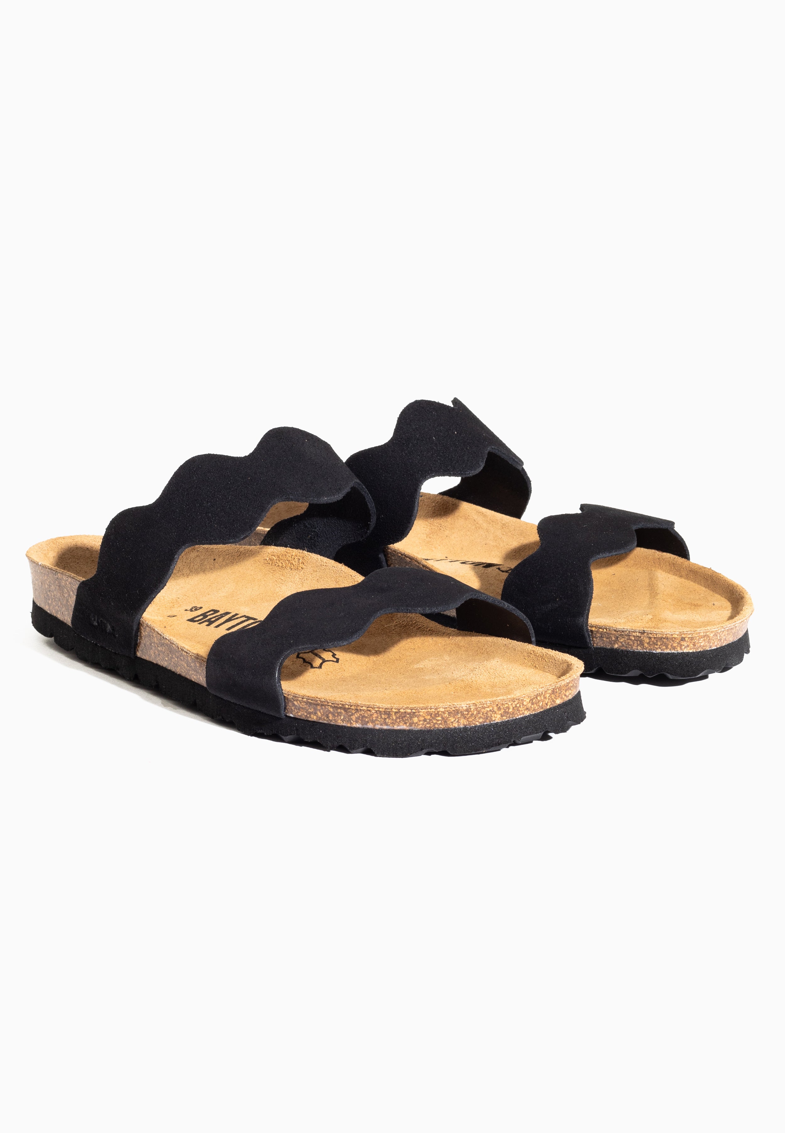 Wanneroo 2 Strap Sandals Black