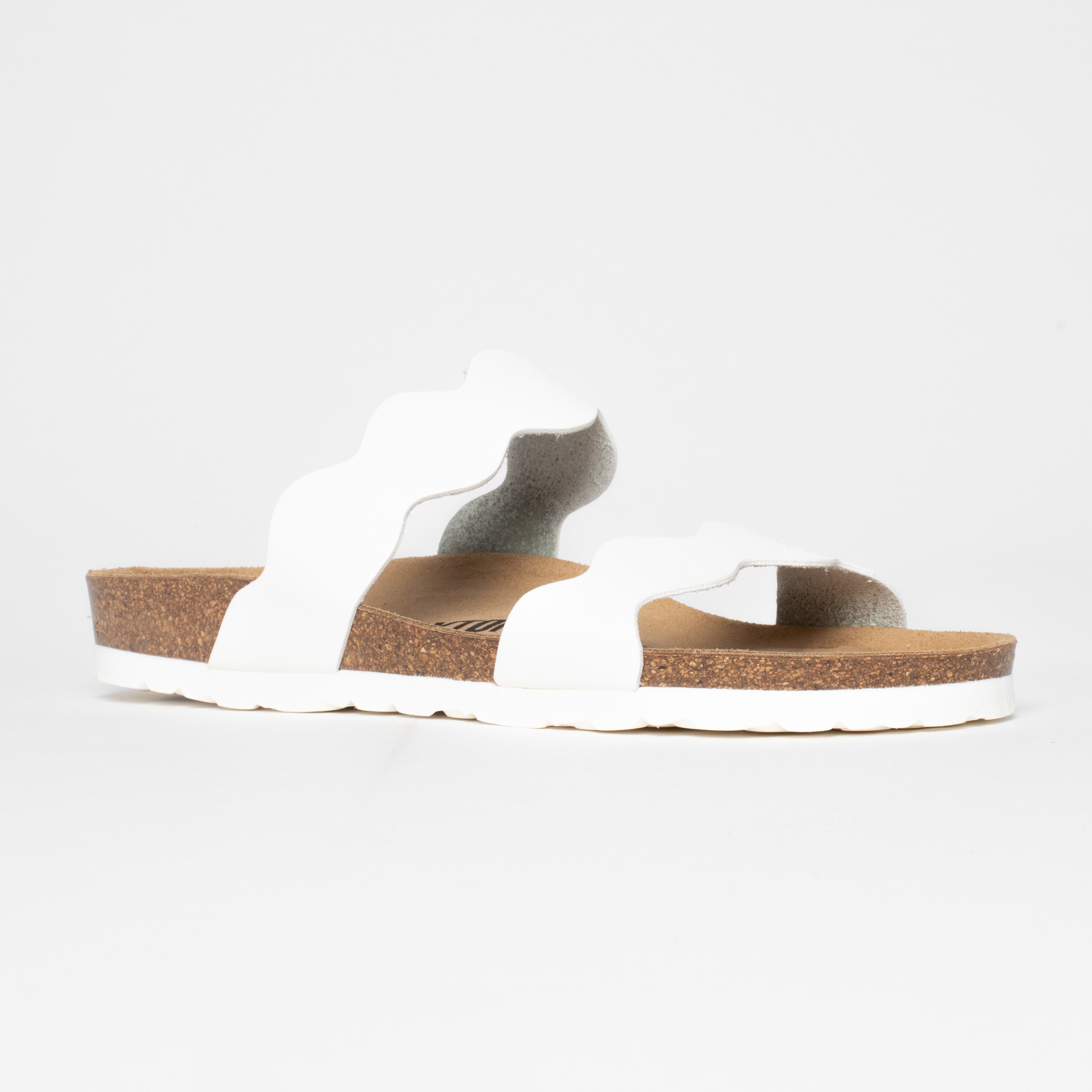 Wanneroo 2 Strap Sandals White