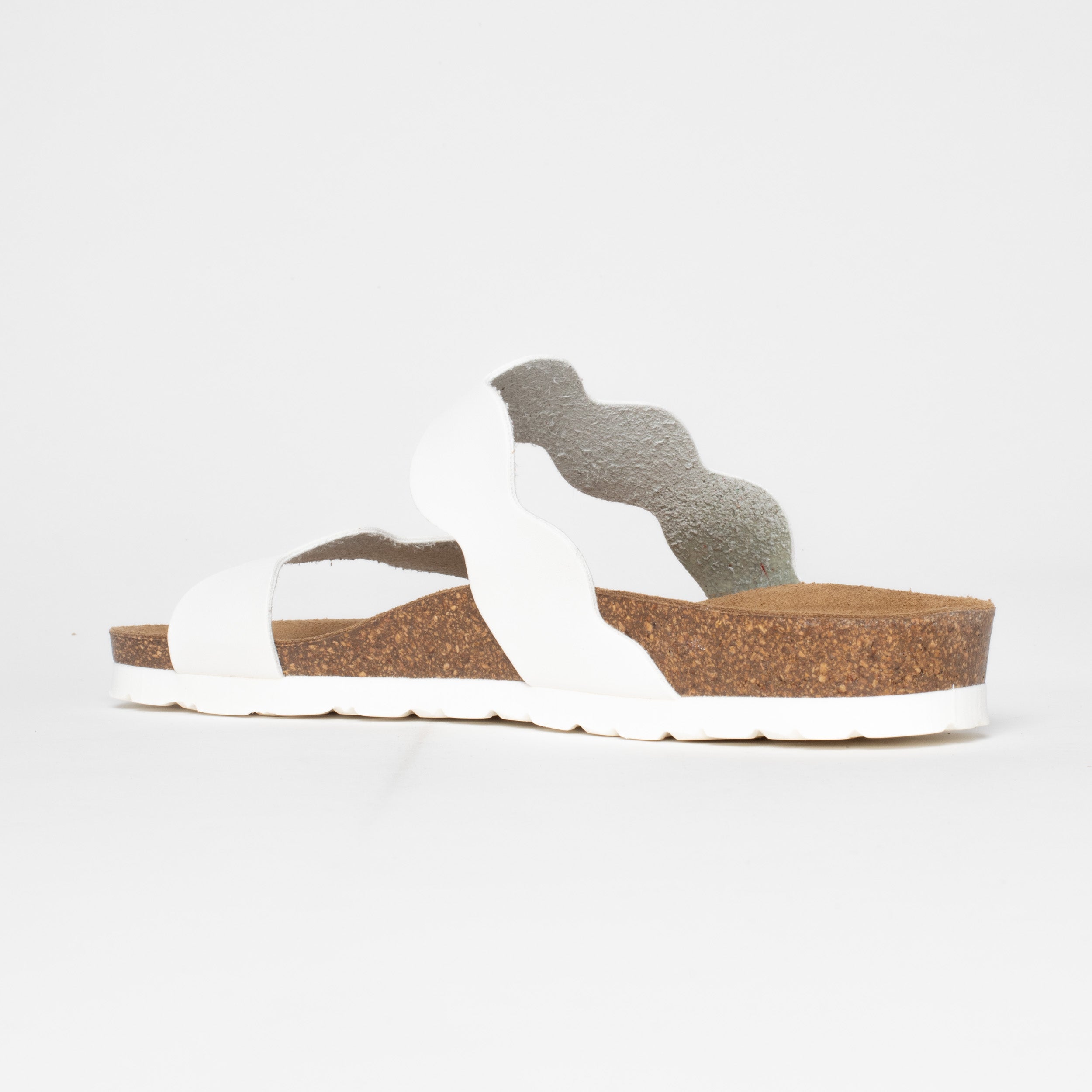 Wanneroo Sandalias 2 Tiras Blanco