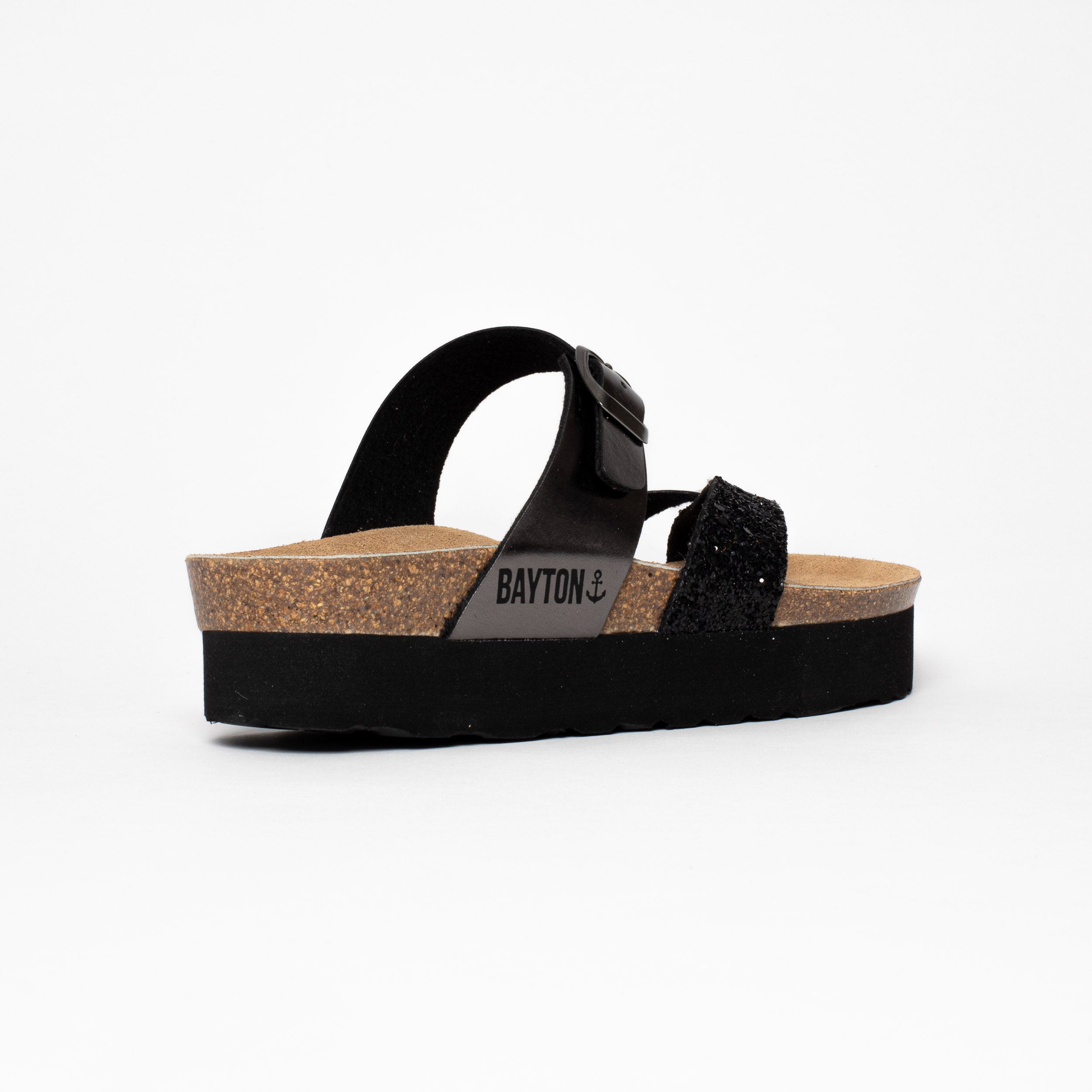 Sandalias con plataforma de peltre Andromac