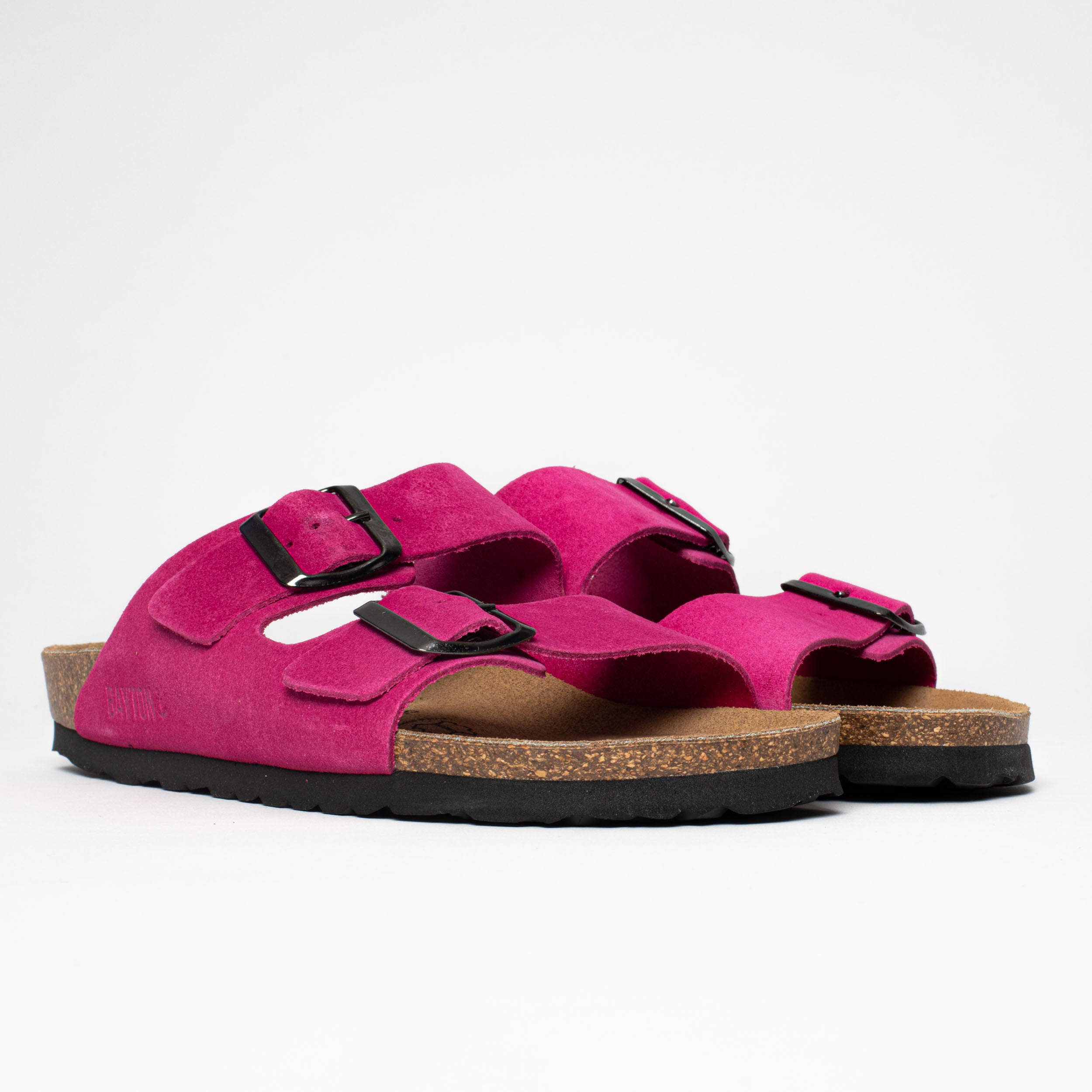 Sandalias Atlas Fucsia 2 Tiras