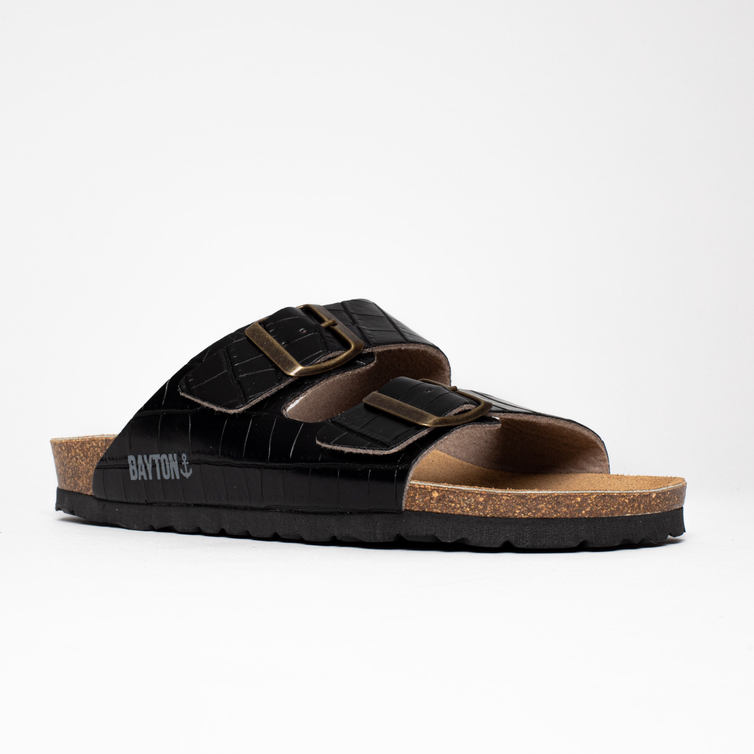 Sandalias Atlas 2 Correas Negro