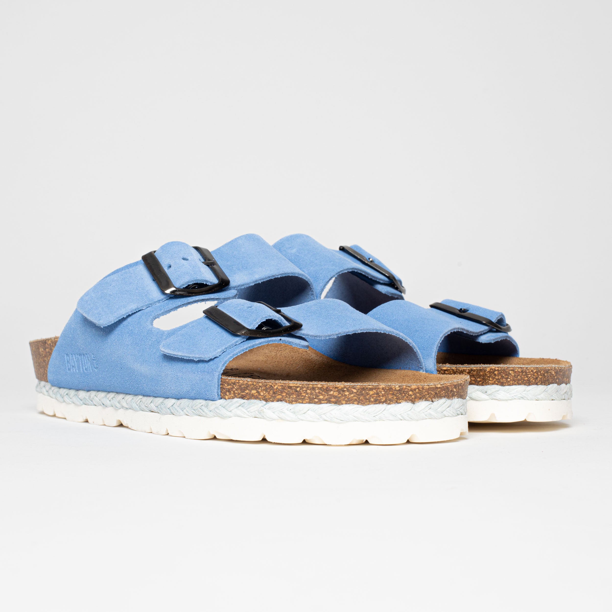 Sandalias Benalla 2 Tiras Azul