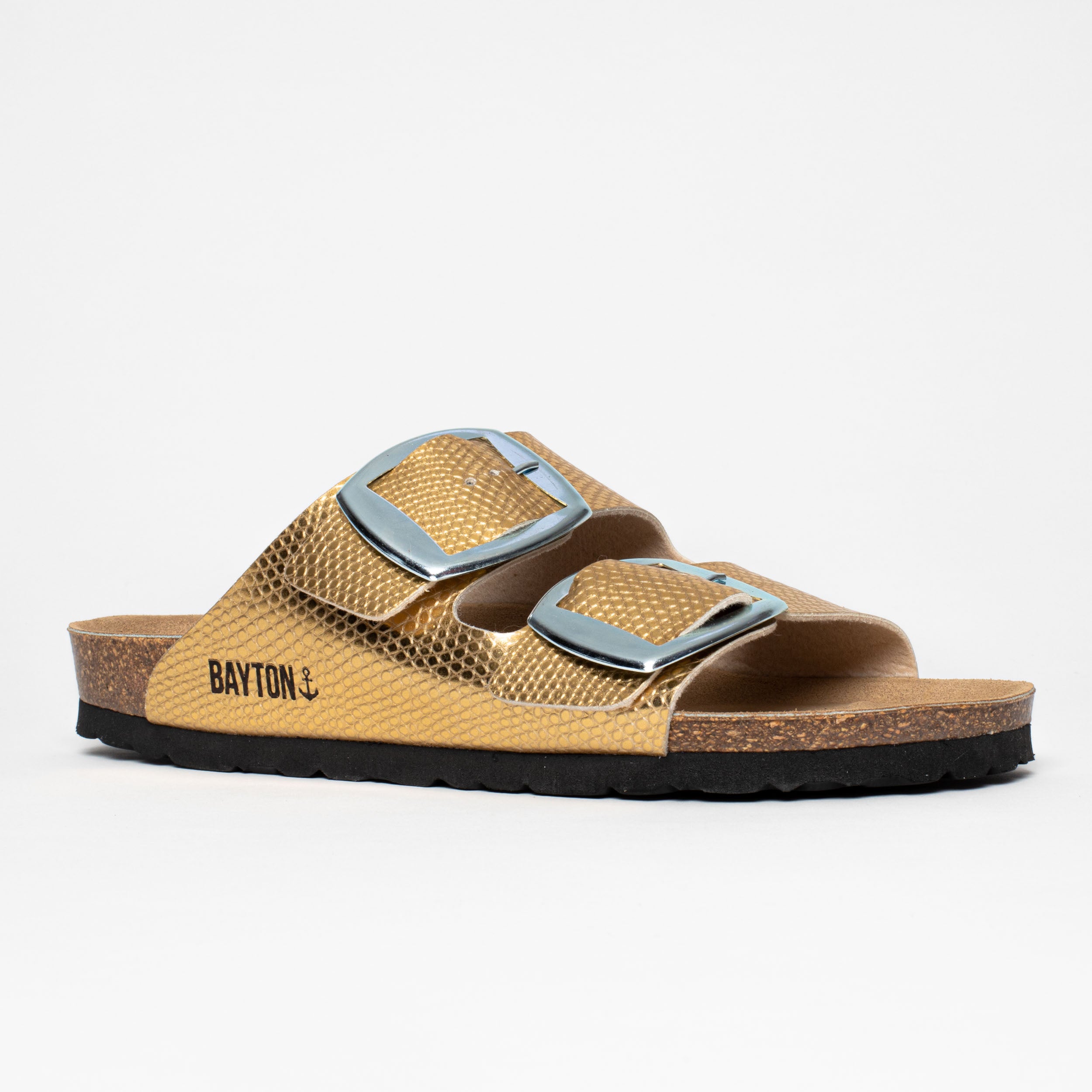 Sandalias Alicante Oro 2 Tiras