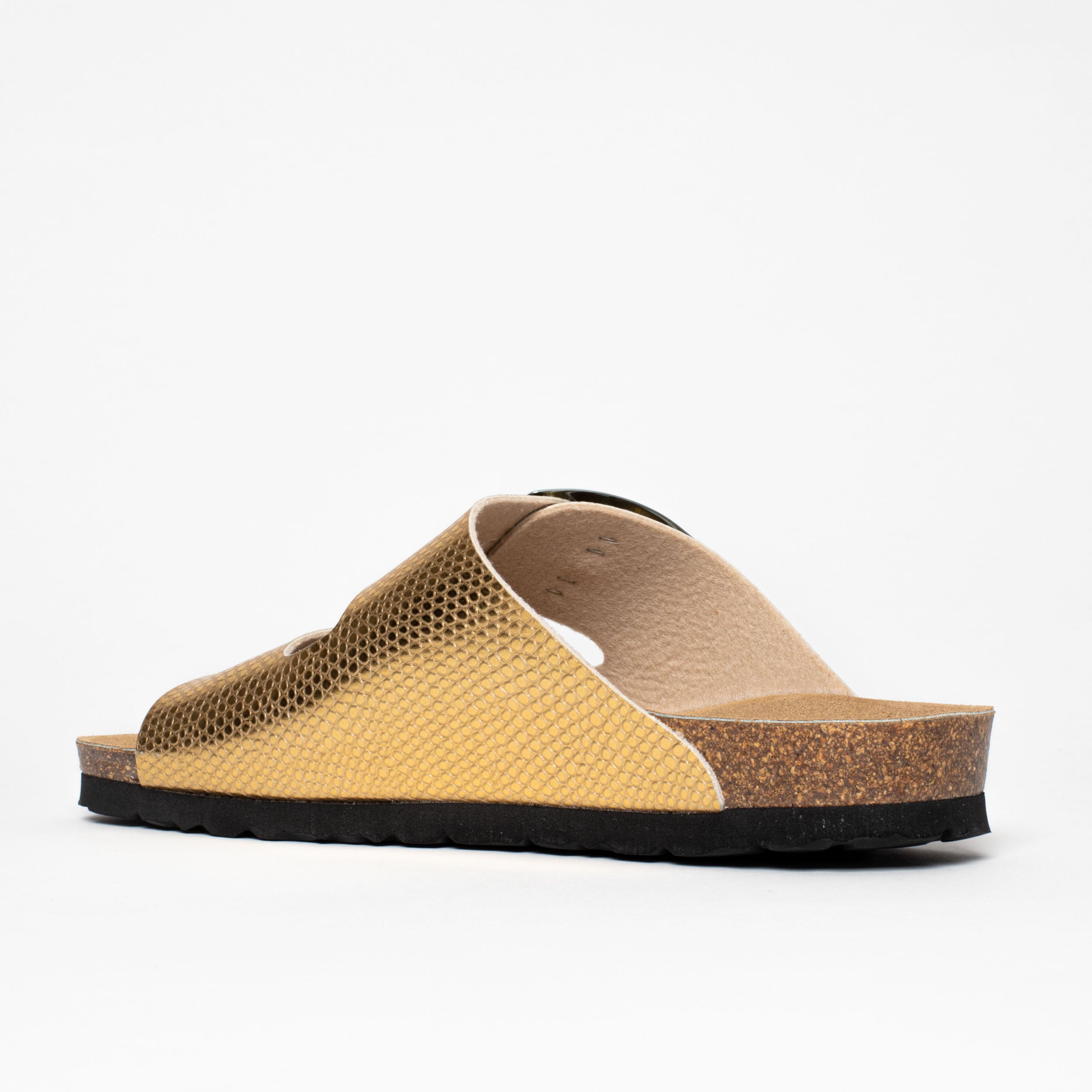 Sandalias Alicante Oro 2 Tiras