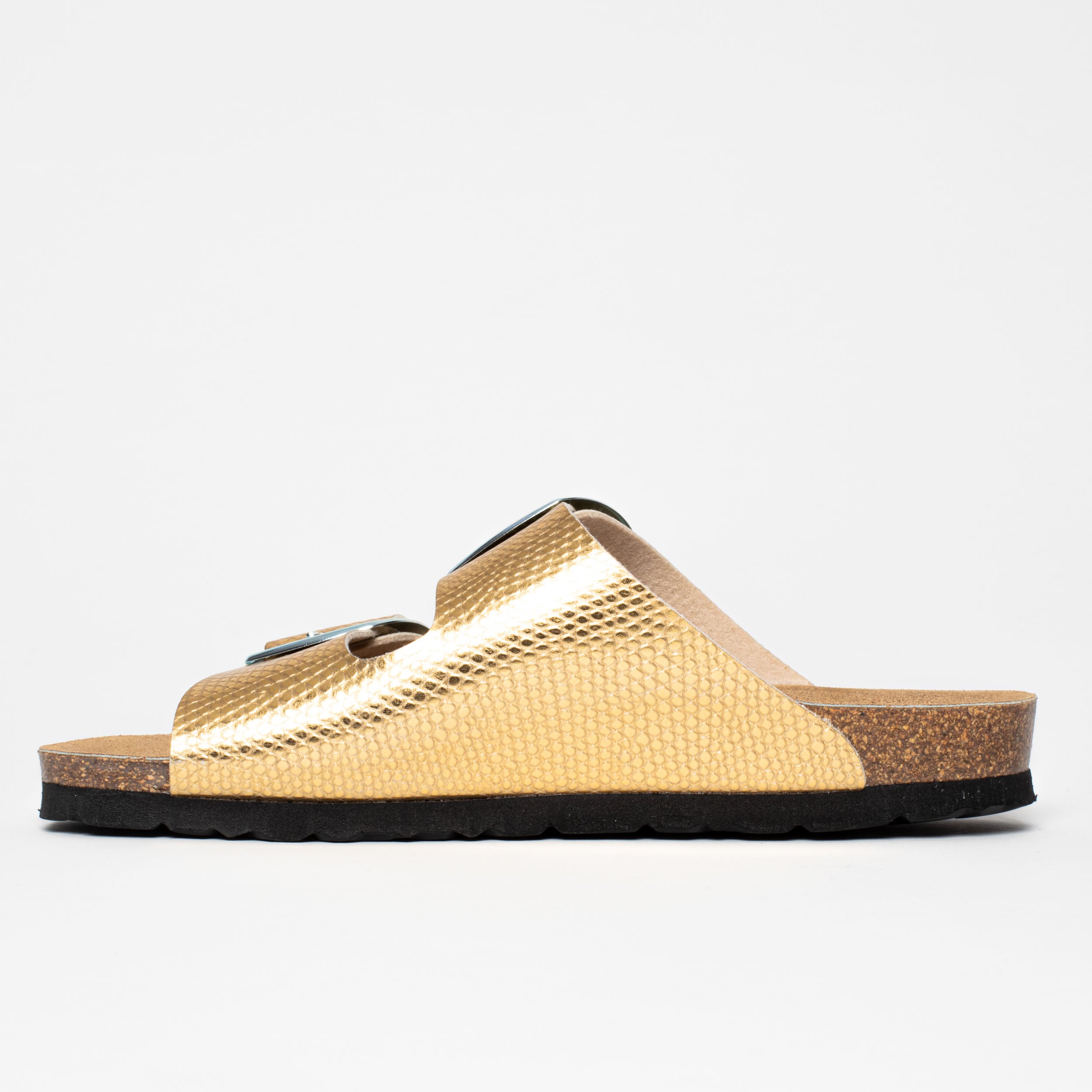 Sandalias Alicante Oro 2 Tiras