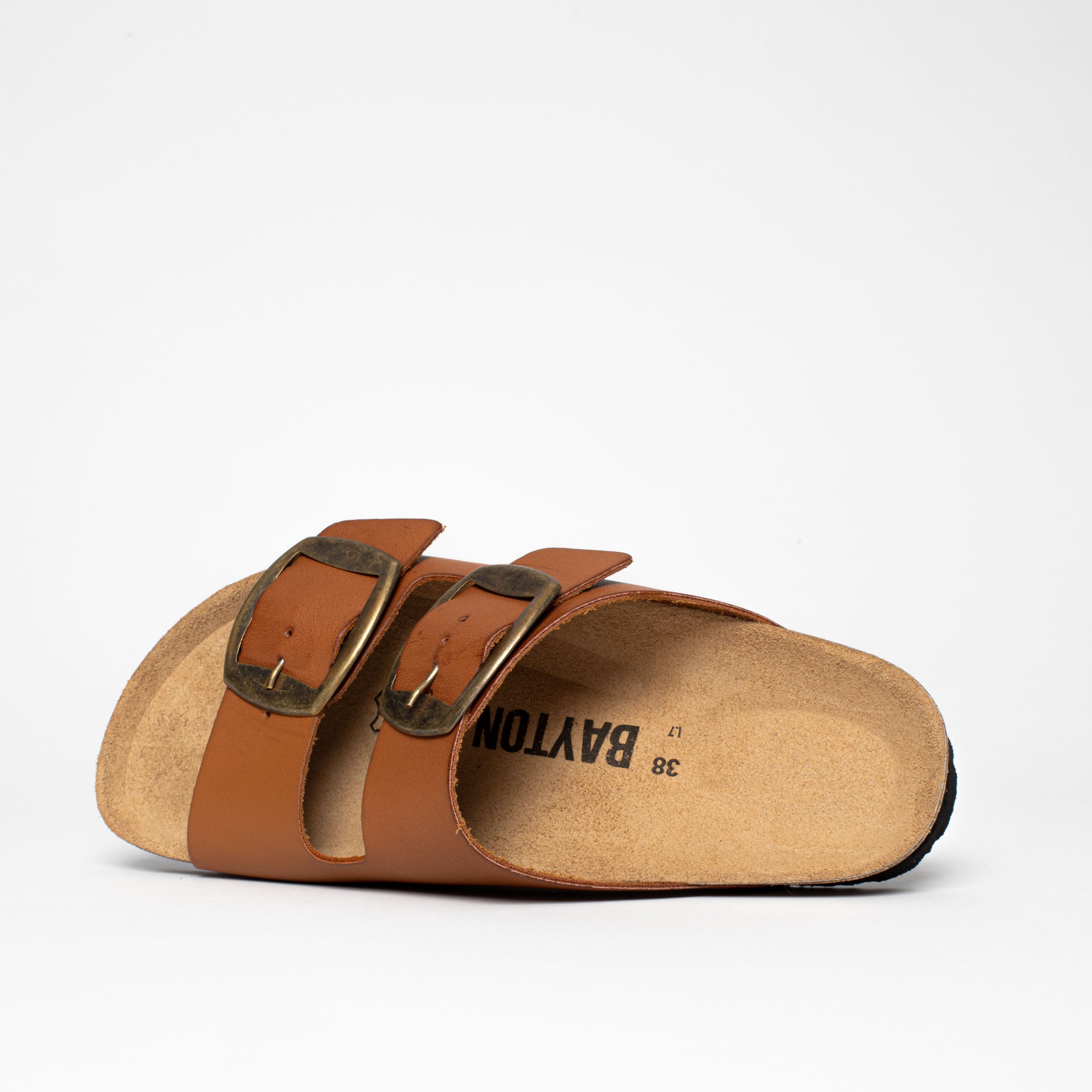 Alicante Tan 2 Strap Sandals