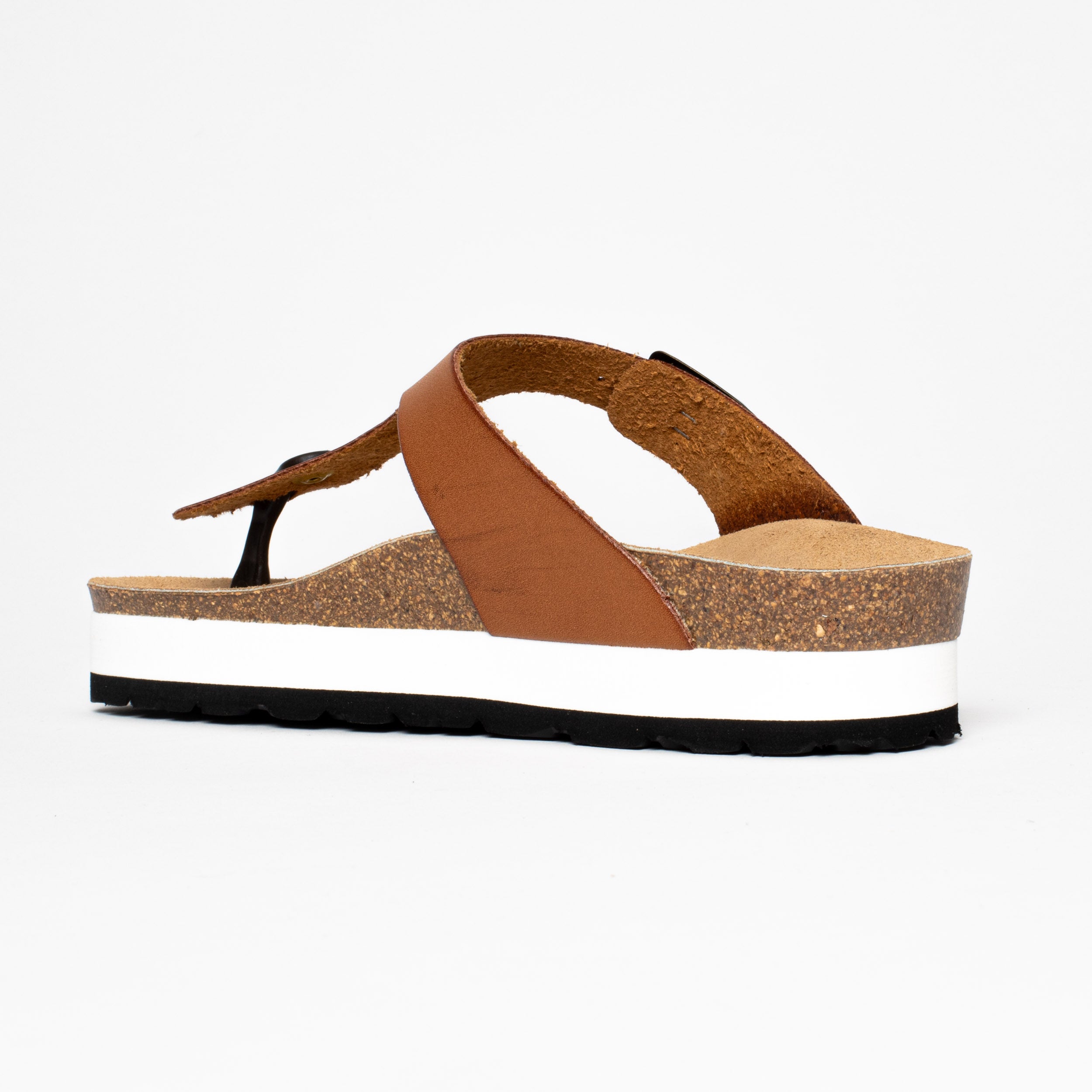 Asturias Tan Platform Sandals