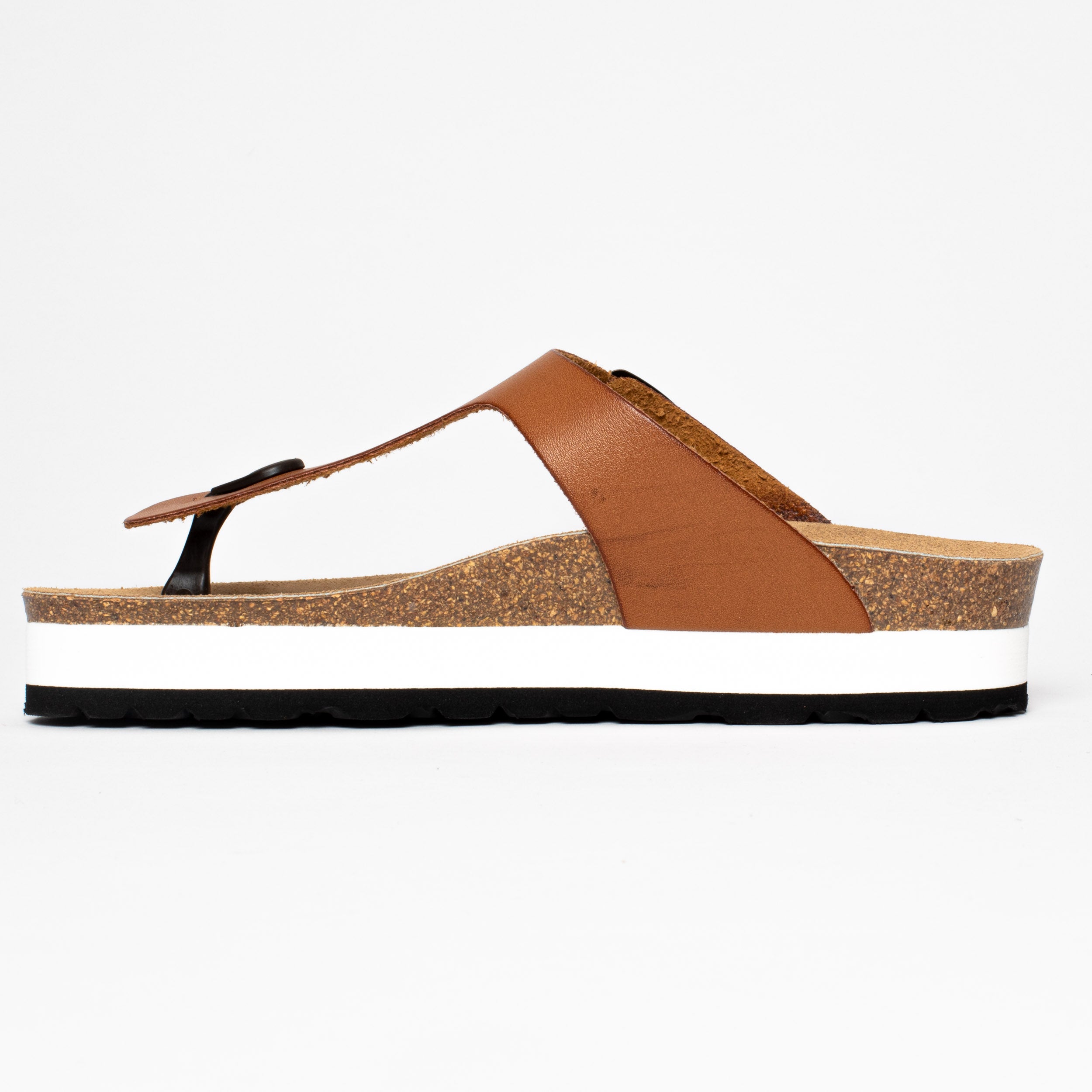 Asturias Tan Platform Sandals