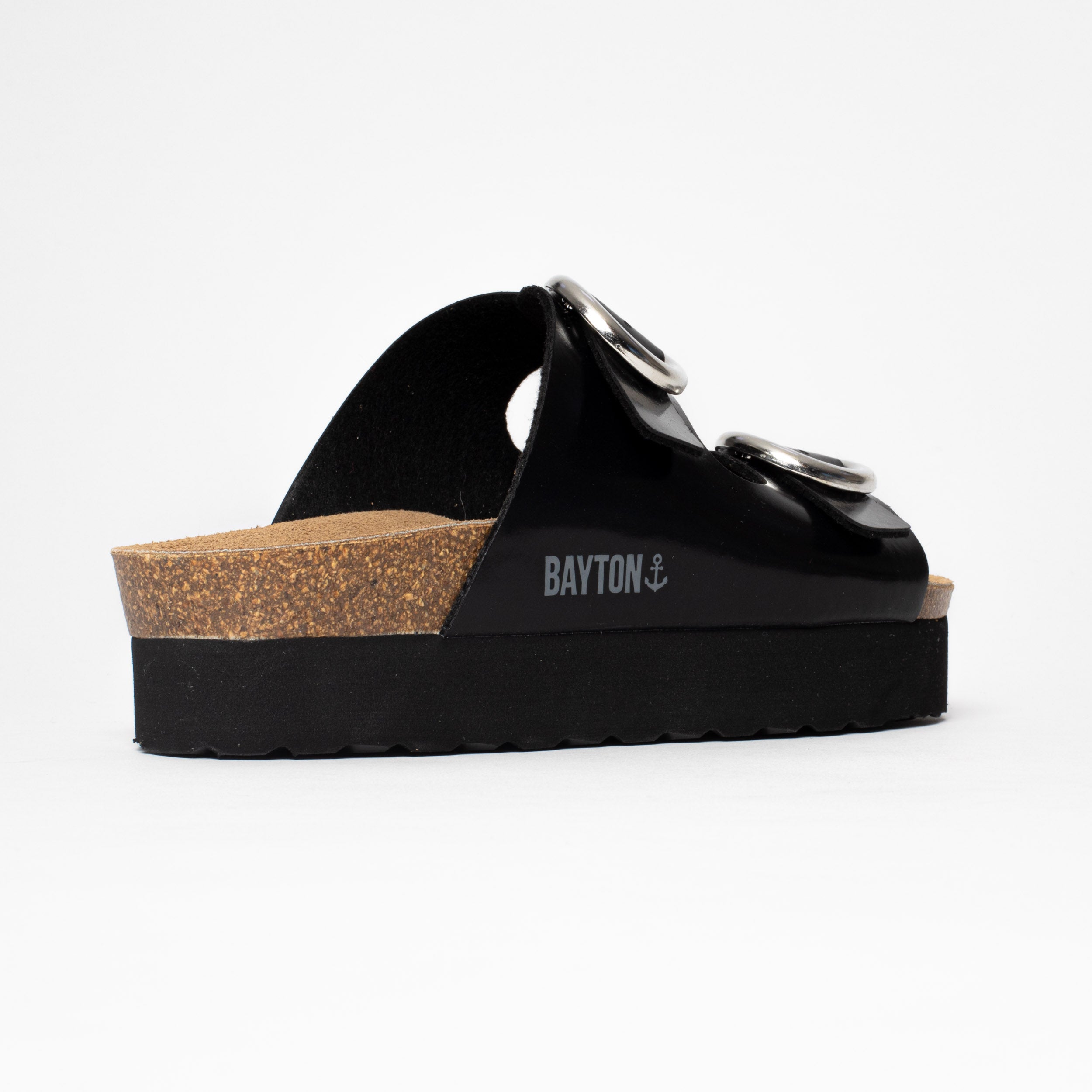 Bilbao Black Platform Sandals