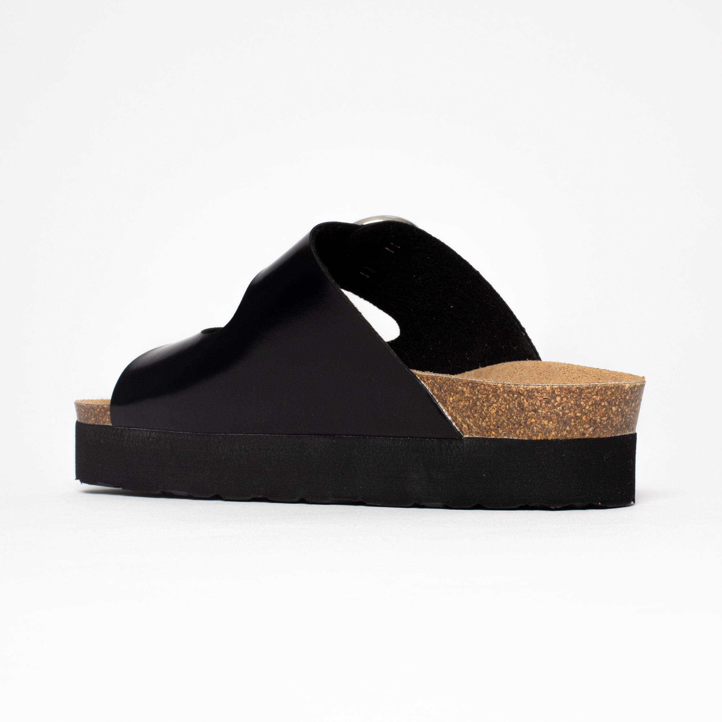 Bilbao Black Platform Sandals