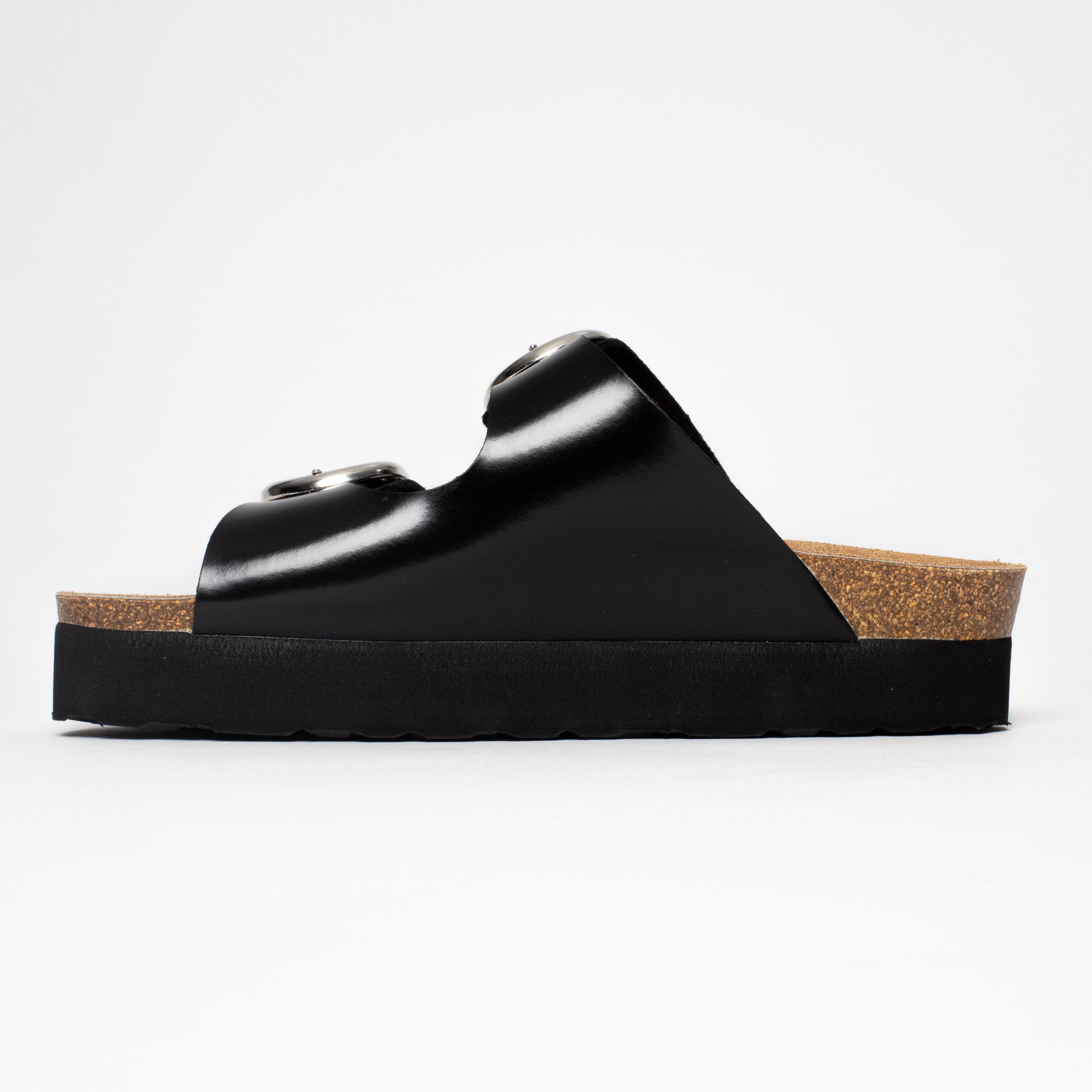 Bilbao Black Platform Sandals