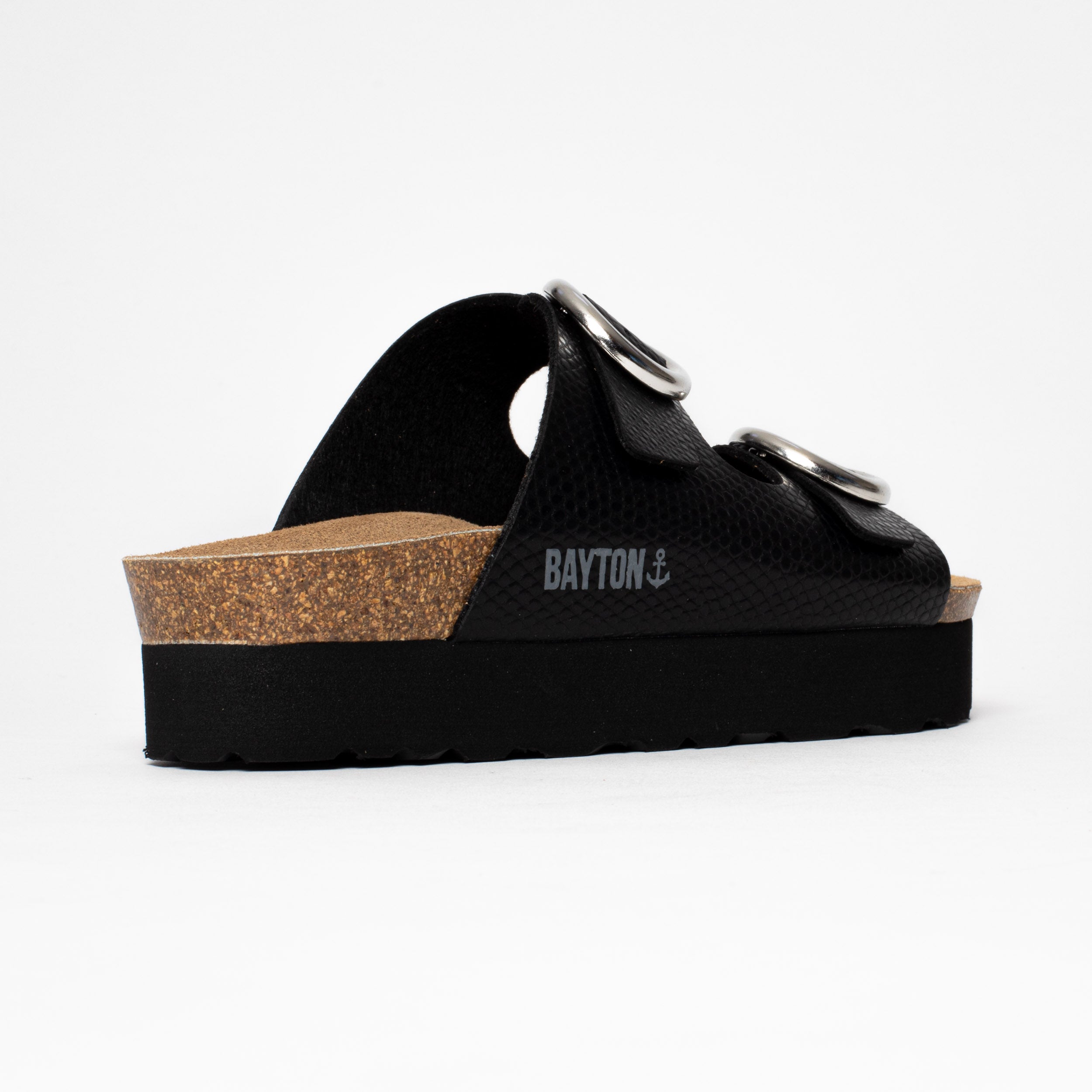 Bilbao Black Platform Sandals