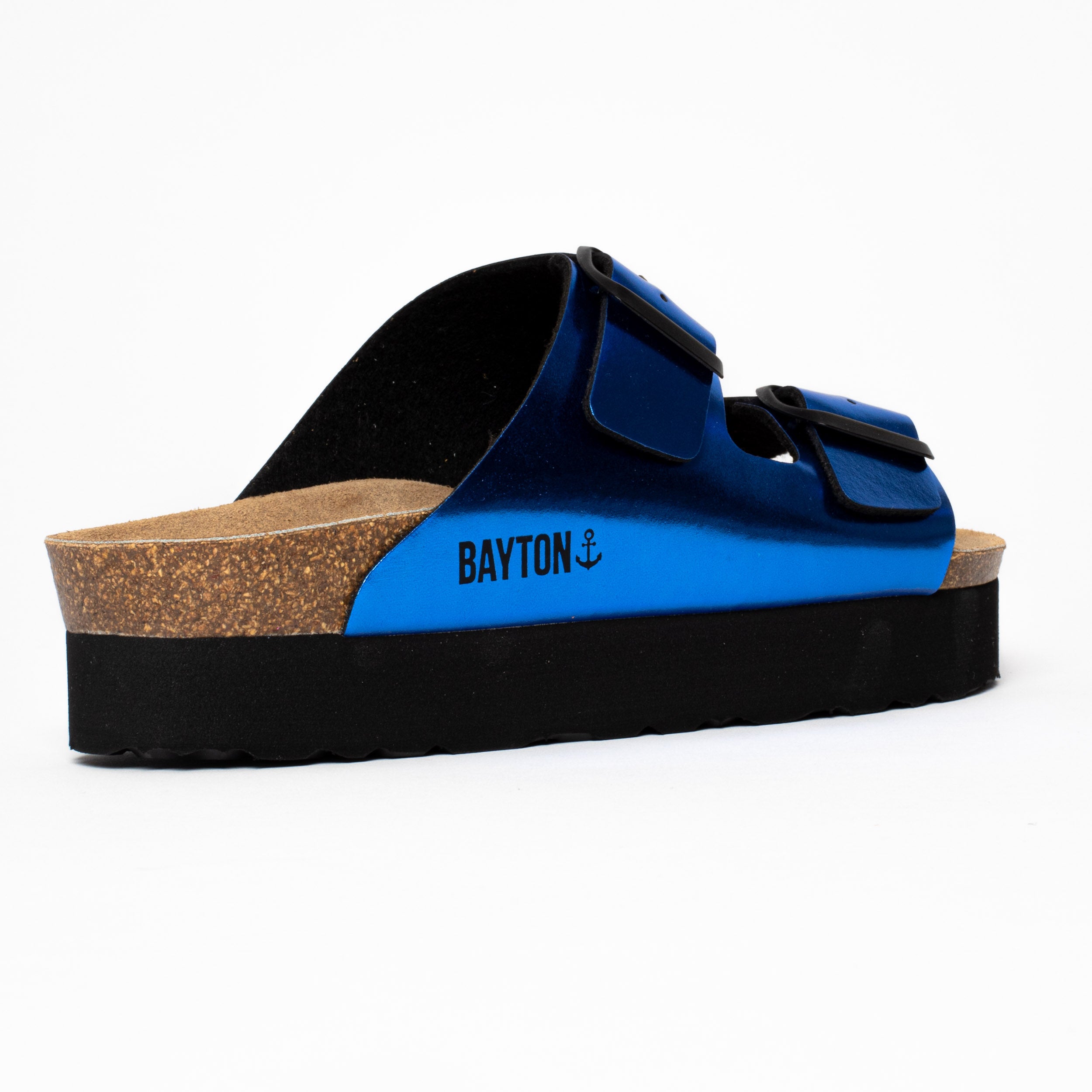 Sandalias Plataforma Japet Azul Royal