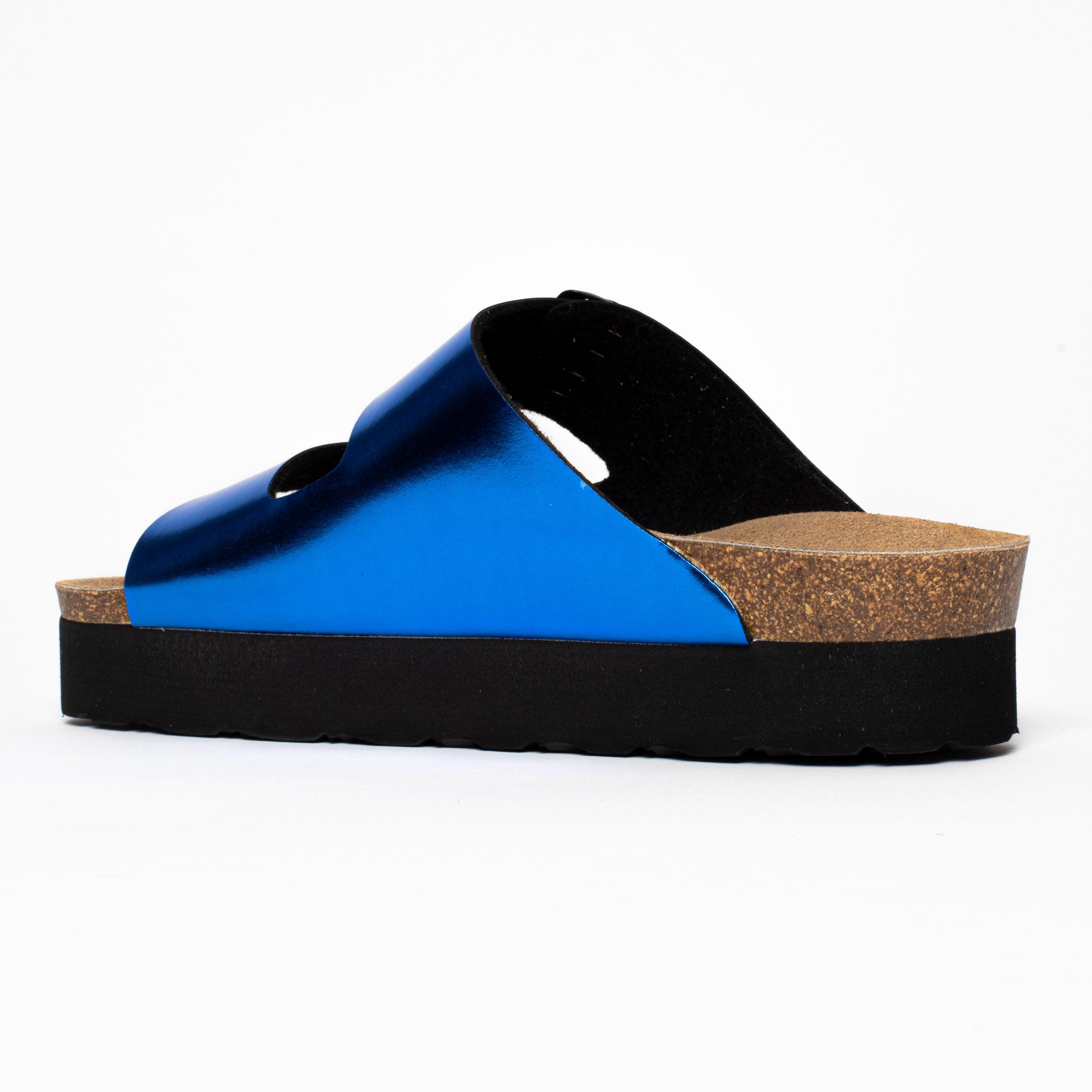 Sandalias Plataforma Japet Azul Royal