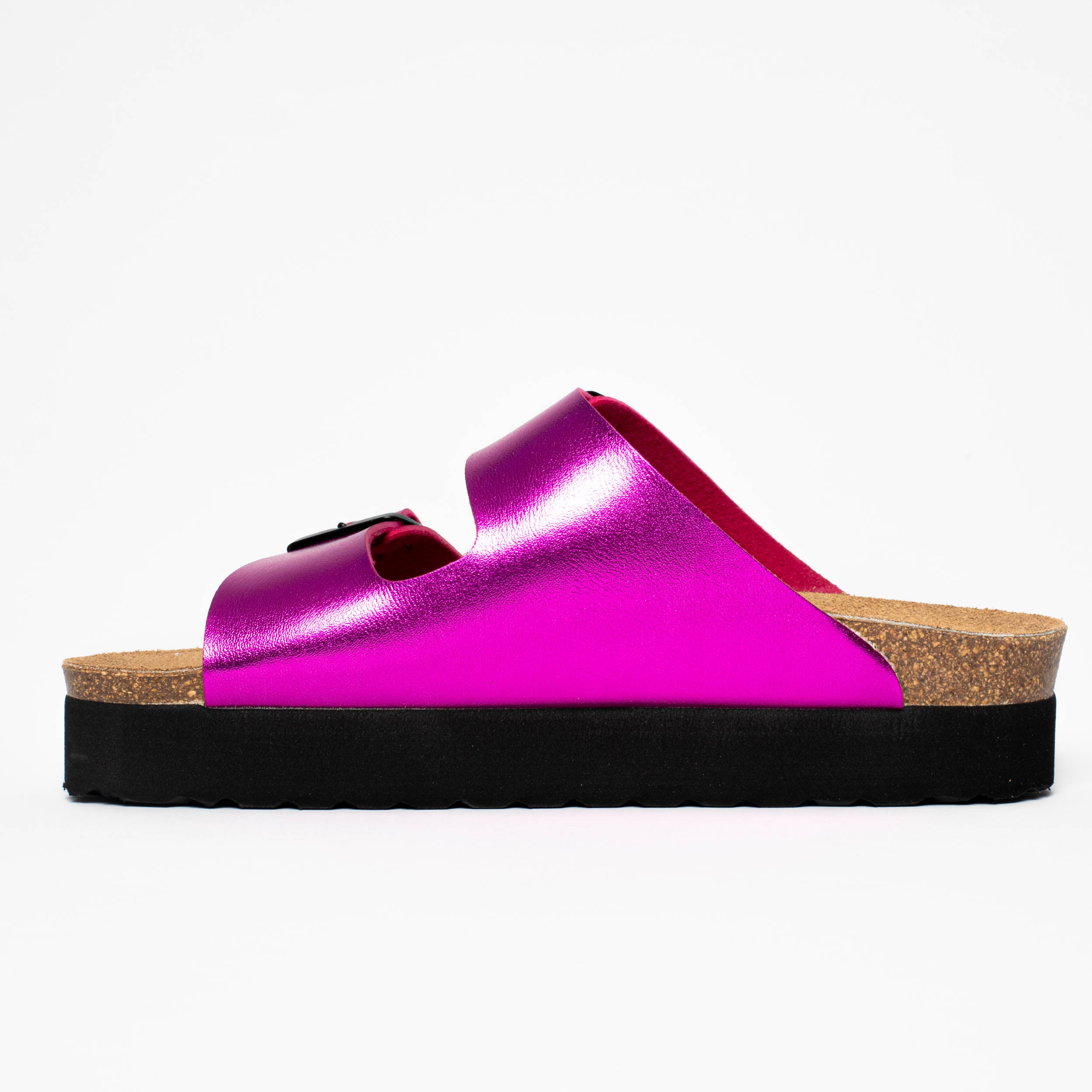 Japet Fuschia Platform Sandals