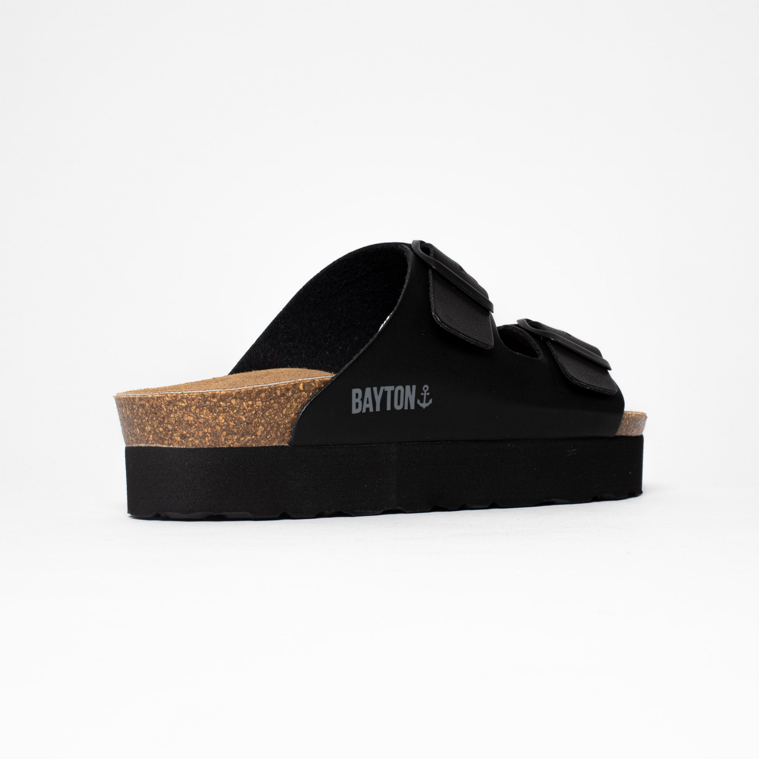 Black Japet Platform Sandals