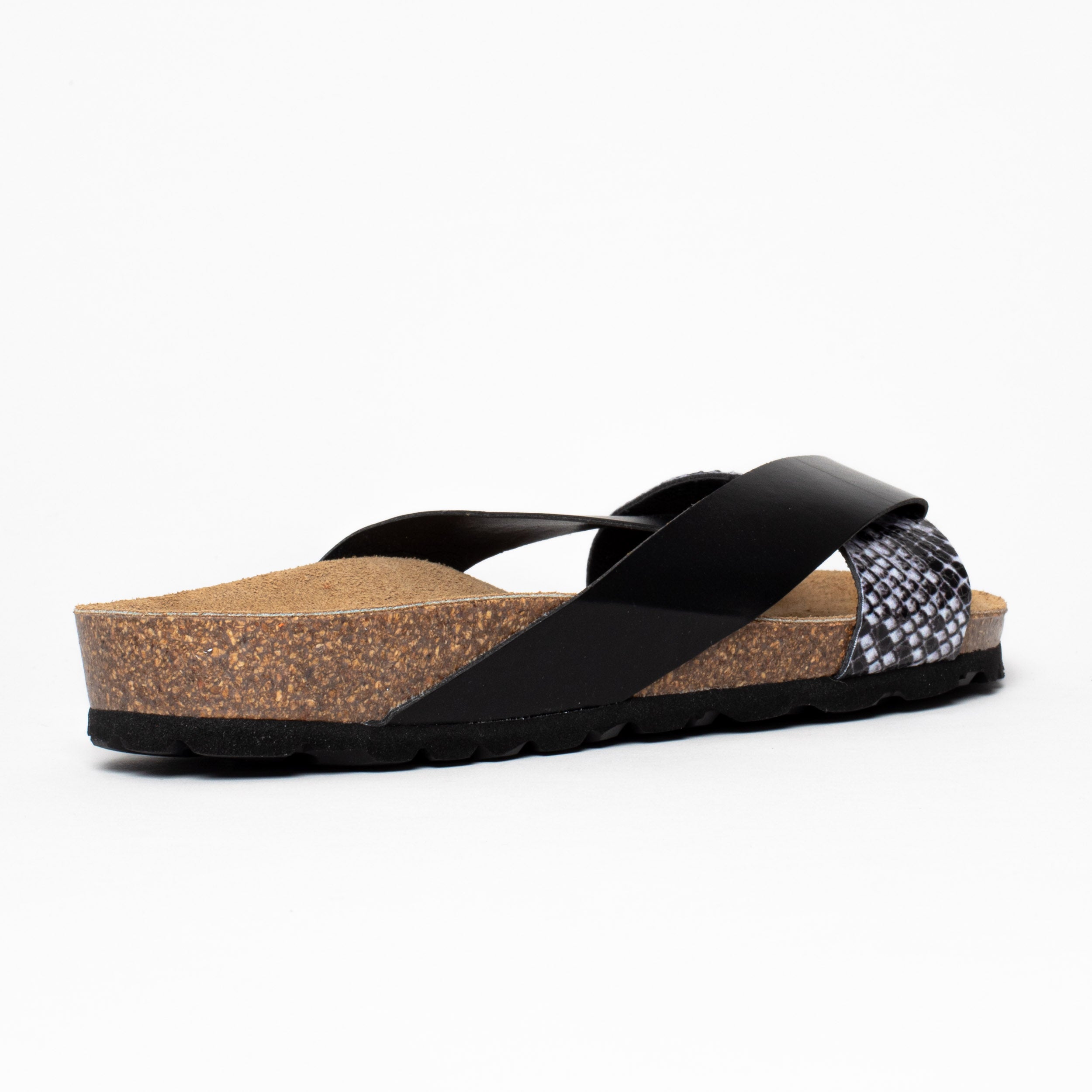 Sandalias Mildura Multitiras Negro