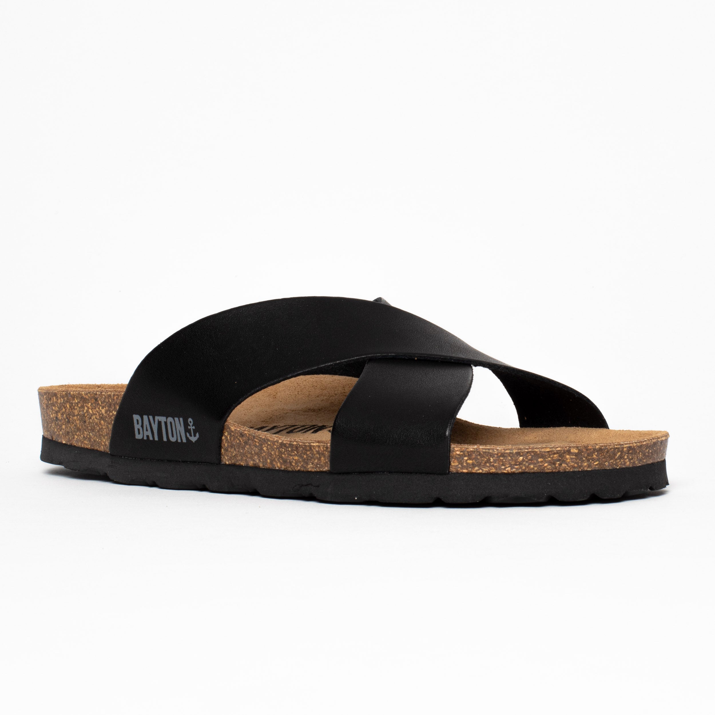 Sandalias Gomera 2 Tiras Negro