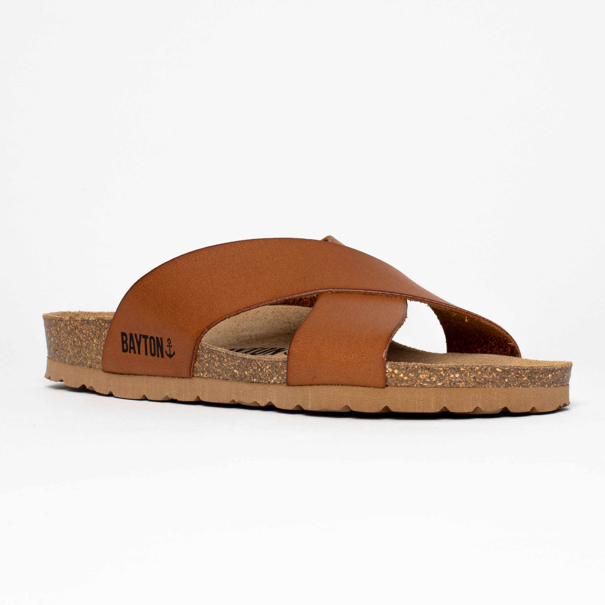 Gomera Camel 2 Strap Sandals