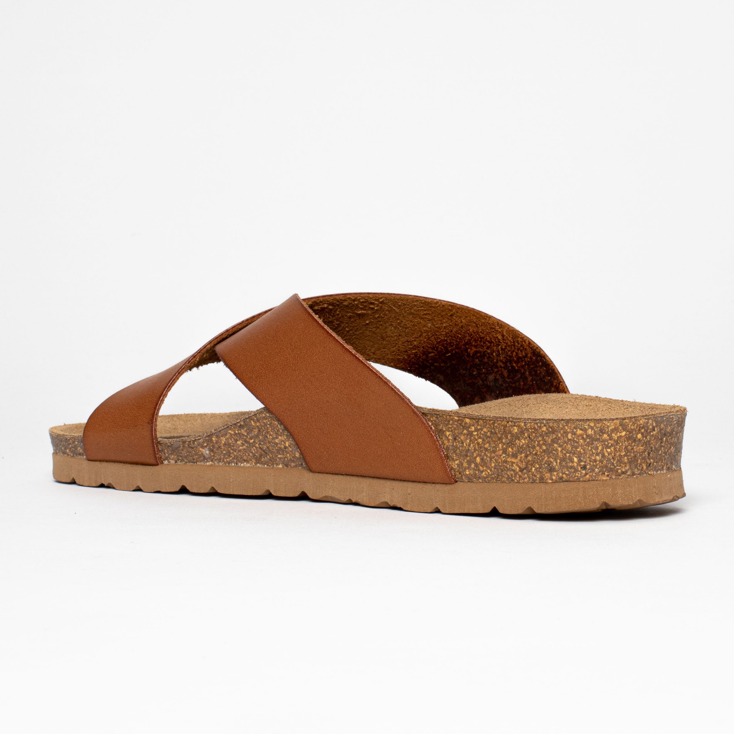 Gomera Camel 2 Strap Sandals