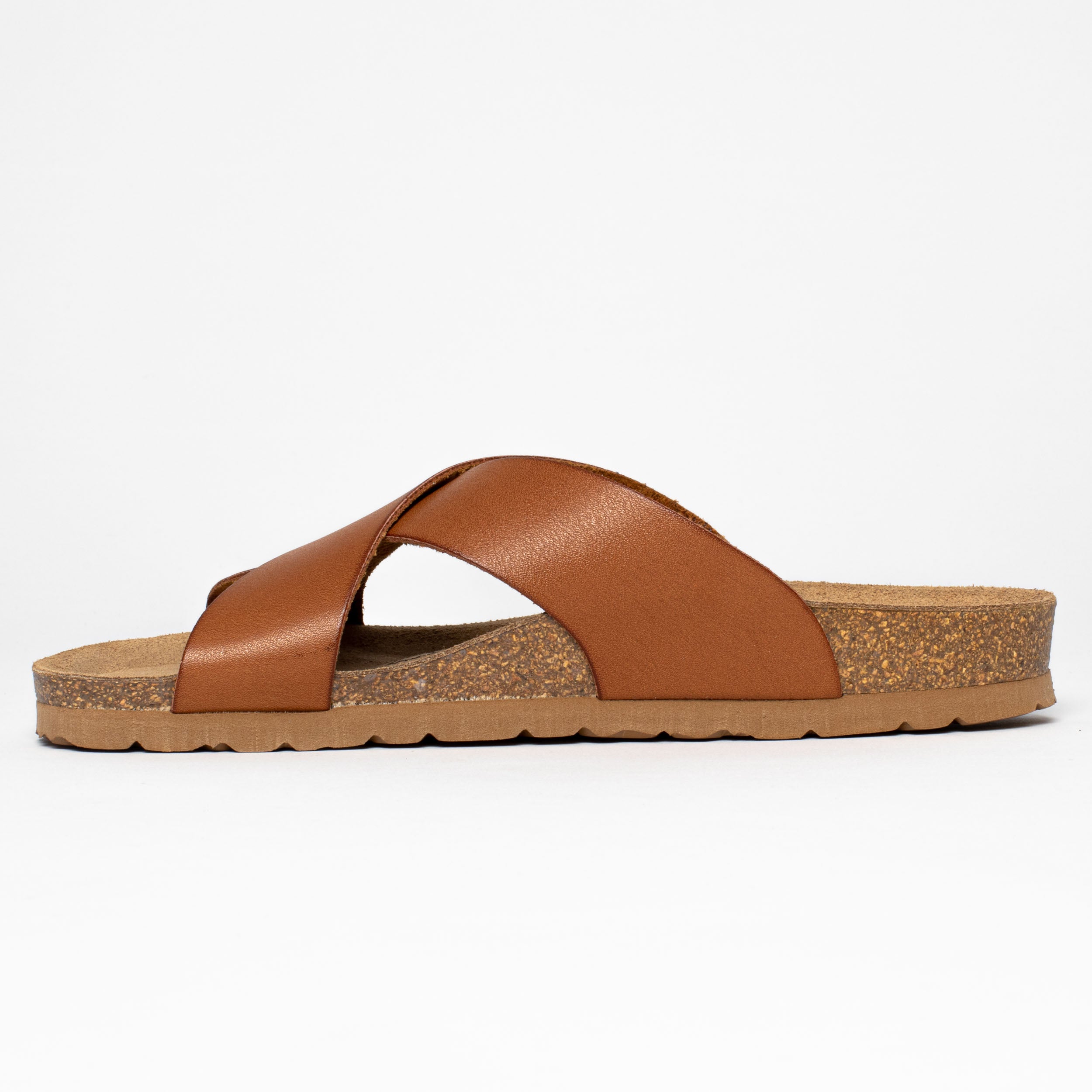 Gomera Camel 2 Strap Sandals