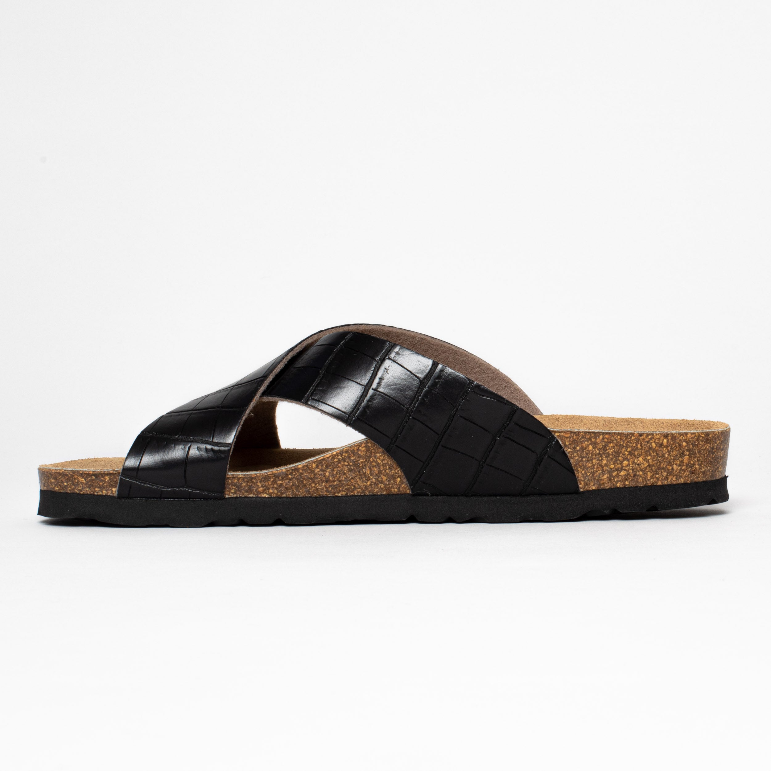 Sandalias Gomera 2 Tiras Negro