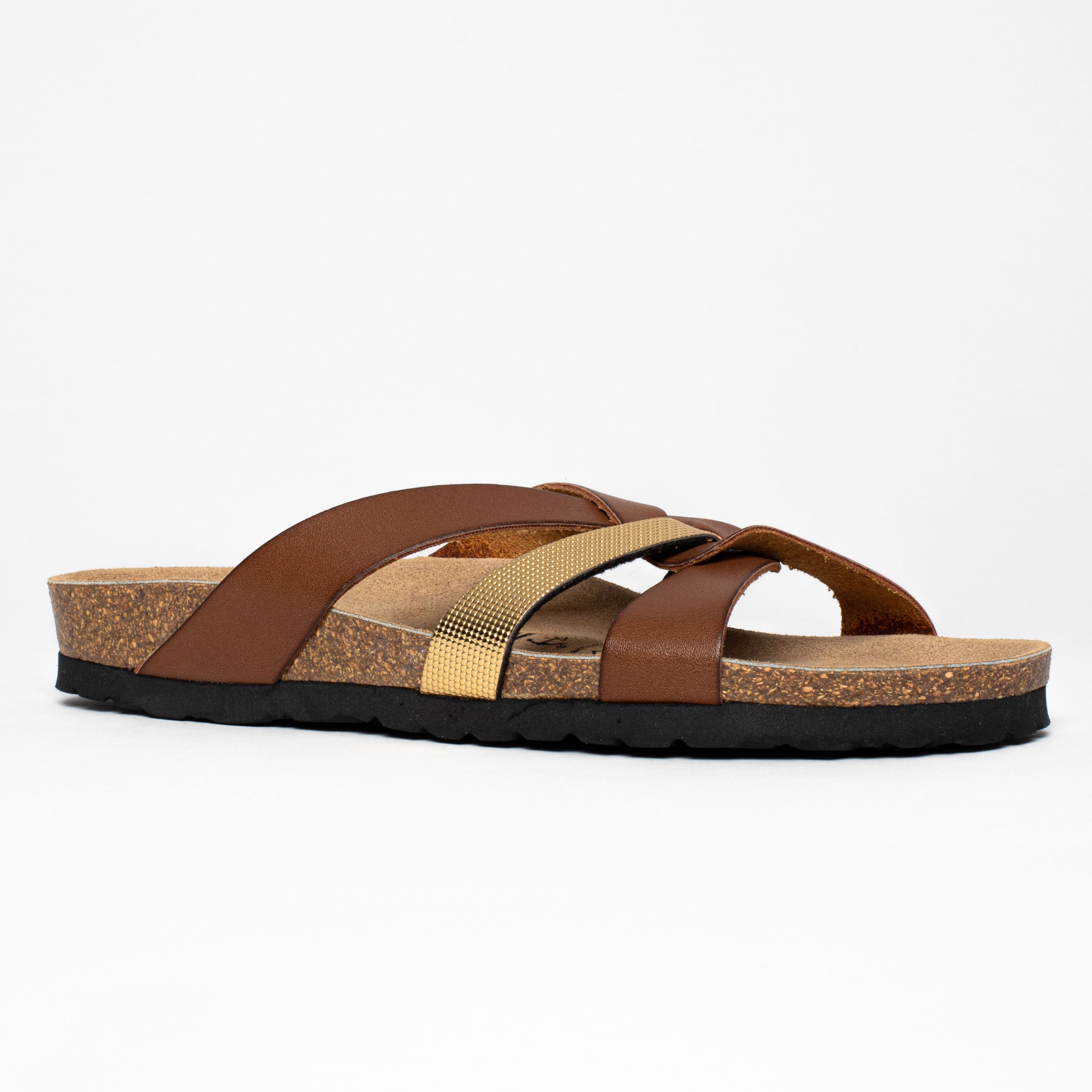 Santander Leopard Multi-Strap Sandals