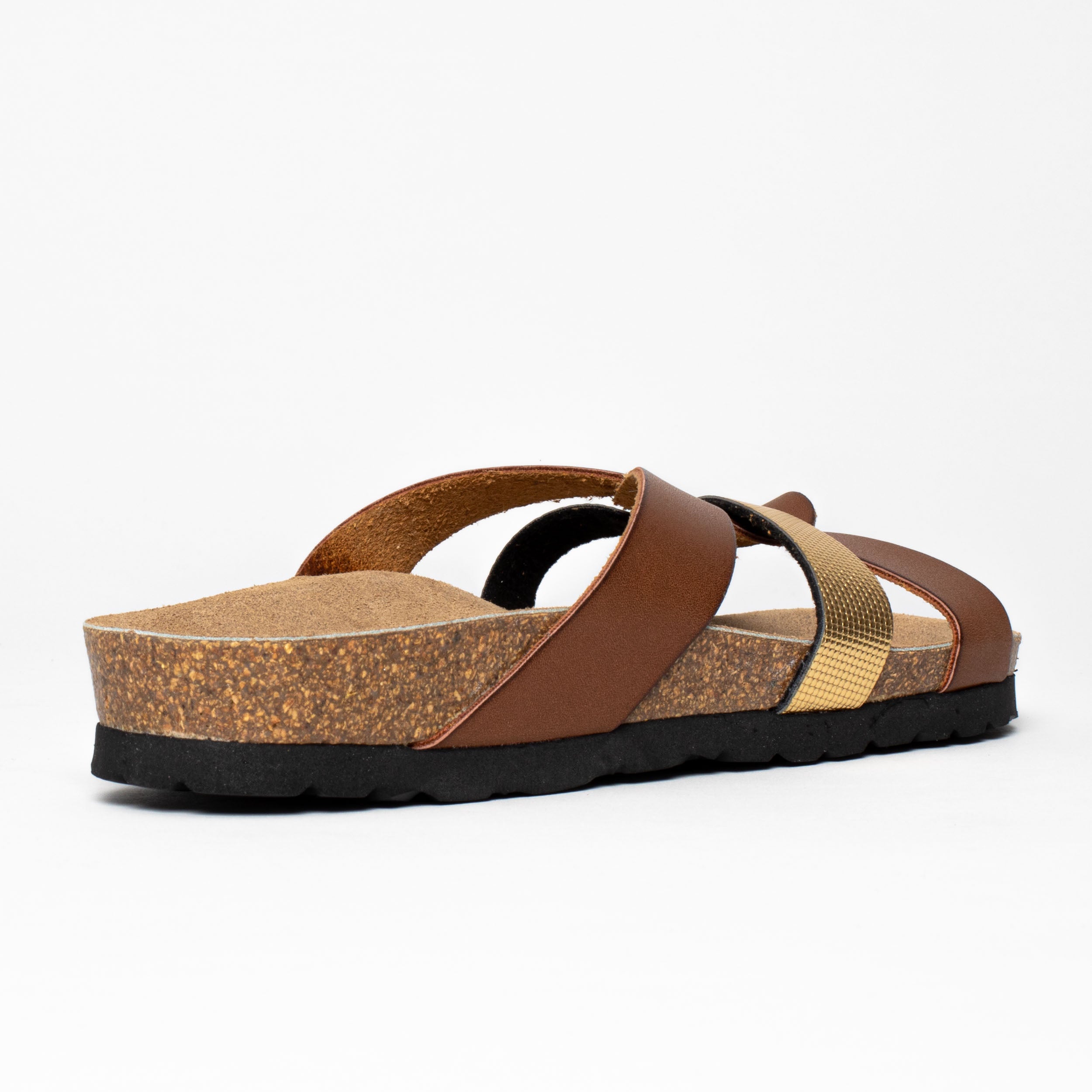 Santander Leopard Multi-Strap Sandals