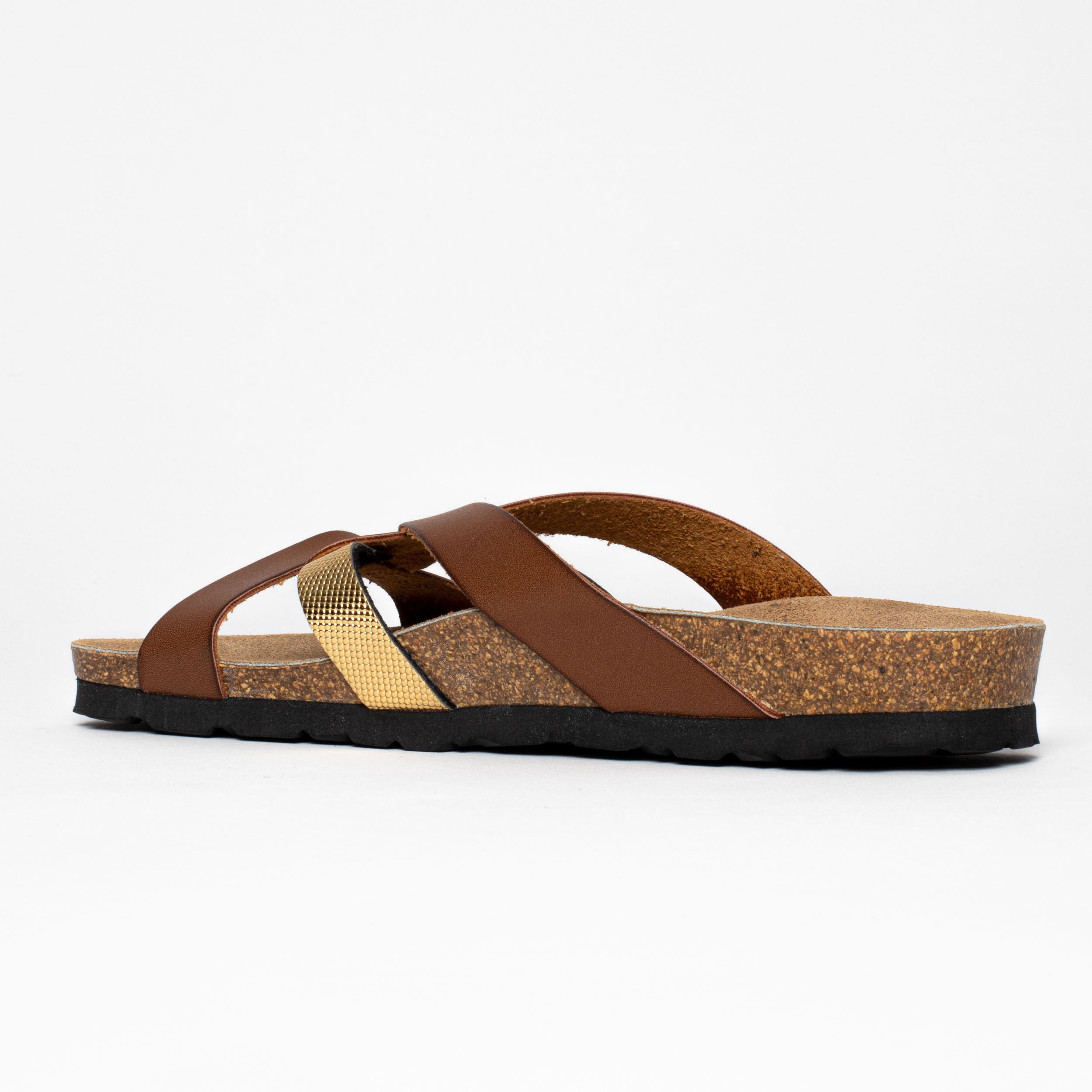 Santander Leopard Multi-Strap Sandals