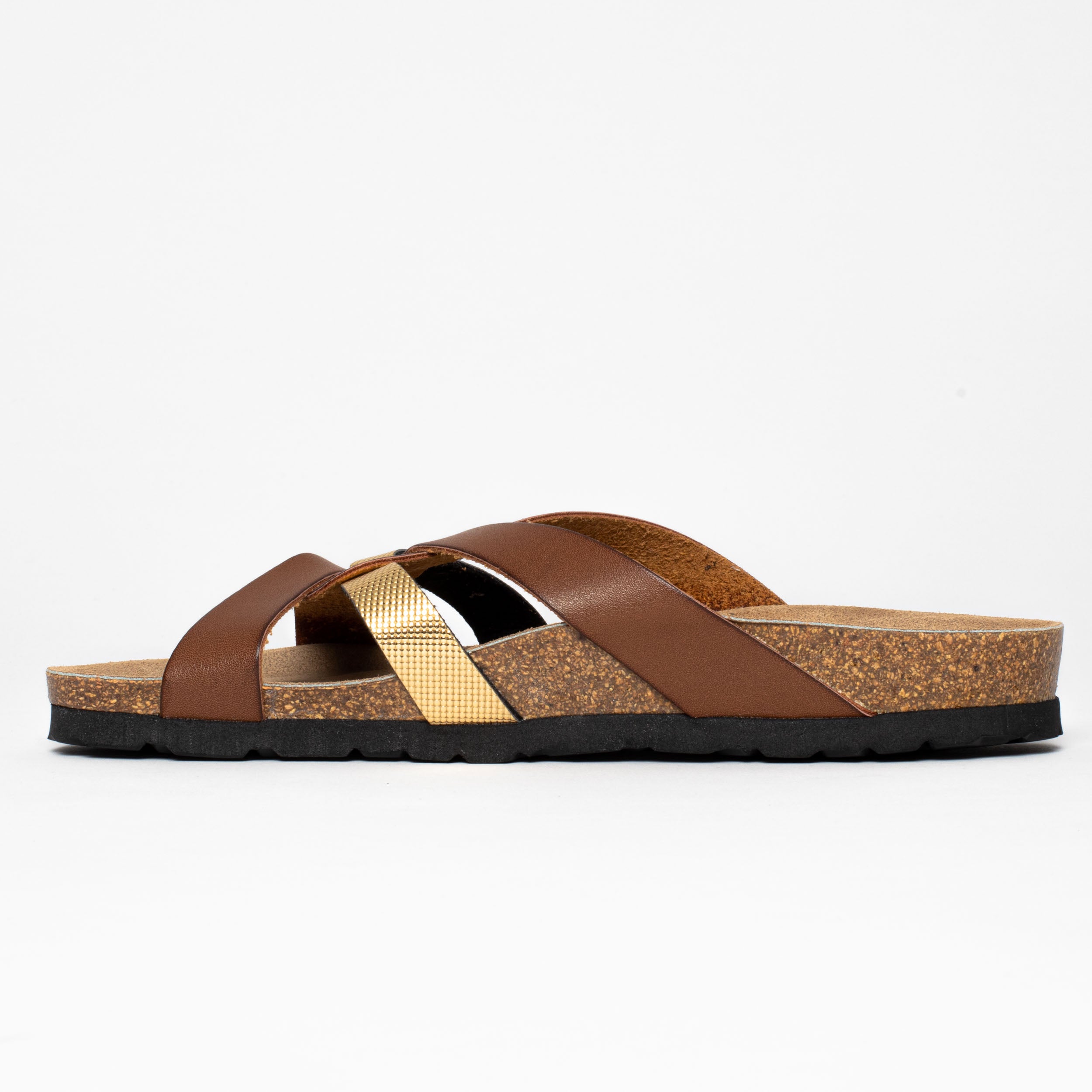 Santander Leopard Multi-Strap Sandals